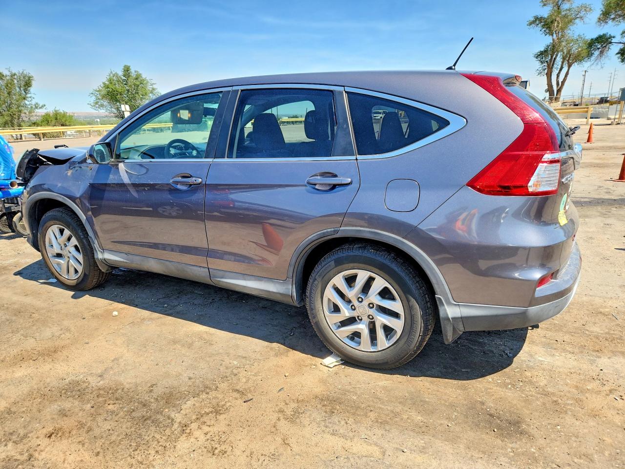 2015 Honda Cr-v Ex Gray vin: 2HKRM4H51FH608107