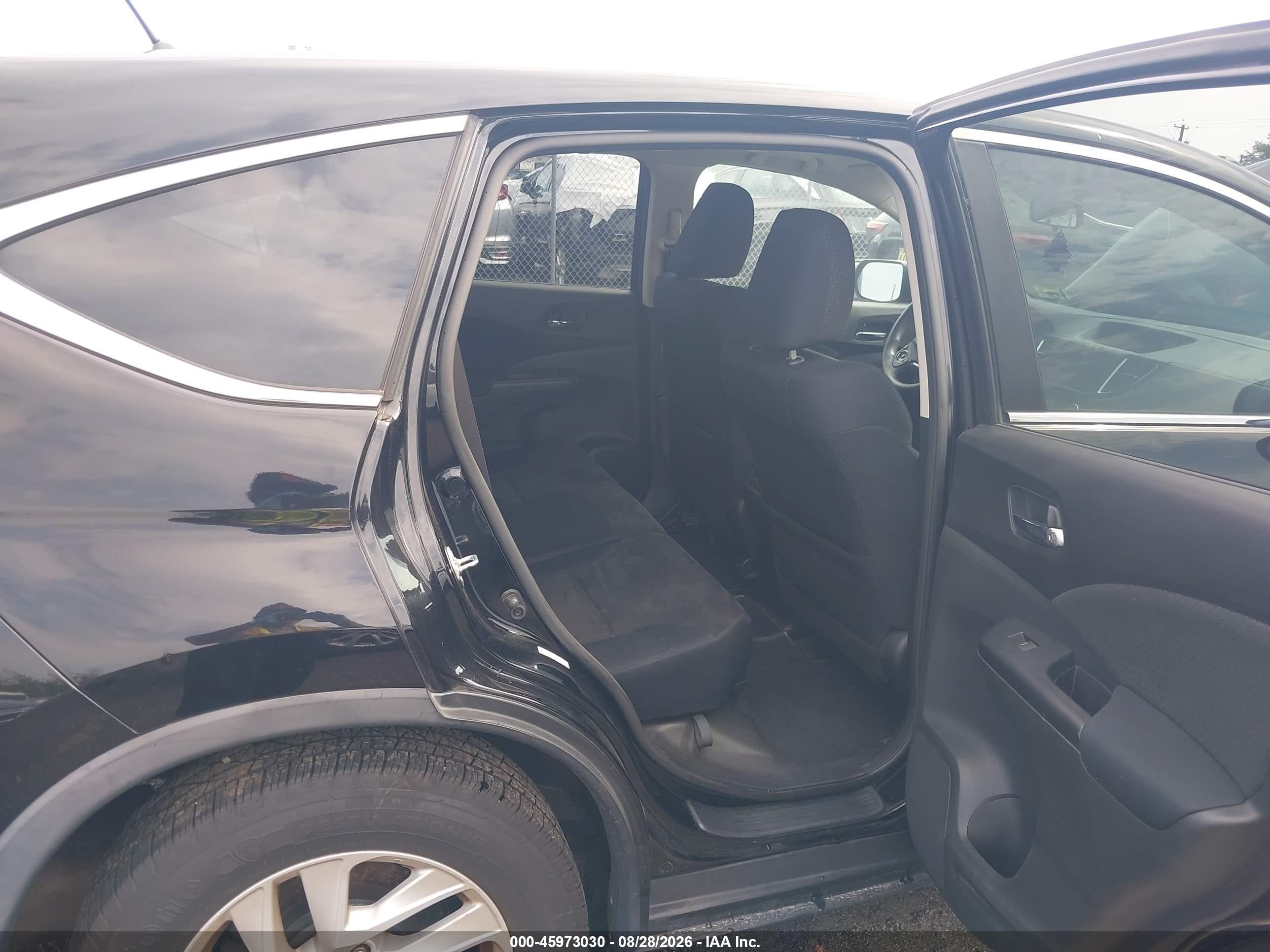 2015 Honda Cr-v Ex Black vin: 2HKRM4H51FH620435