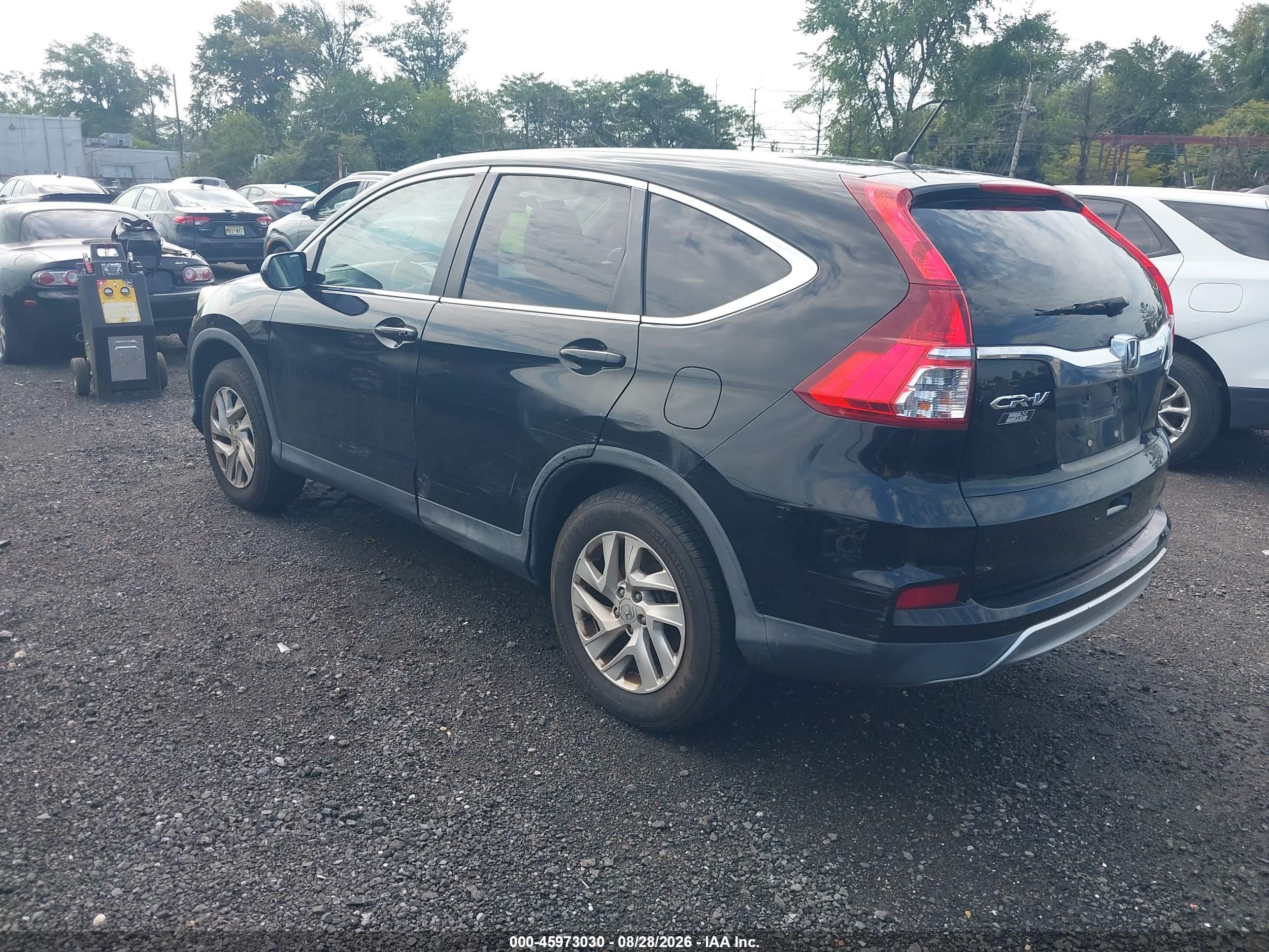 2015 Honda Cr-v Ex Black vin: 2HKRM4H51FH620435