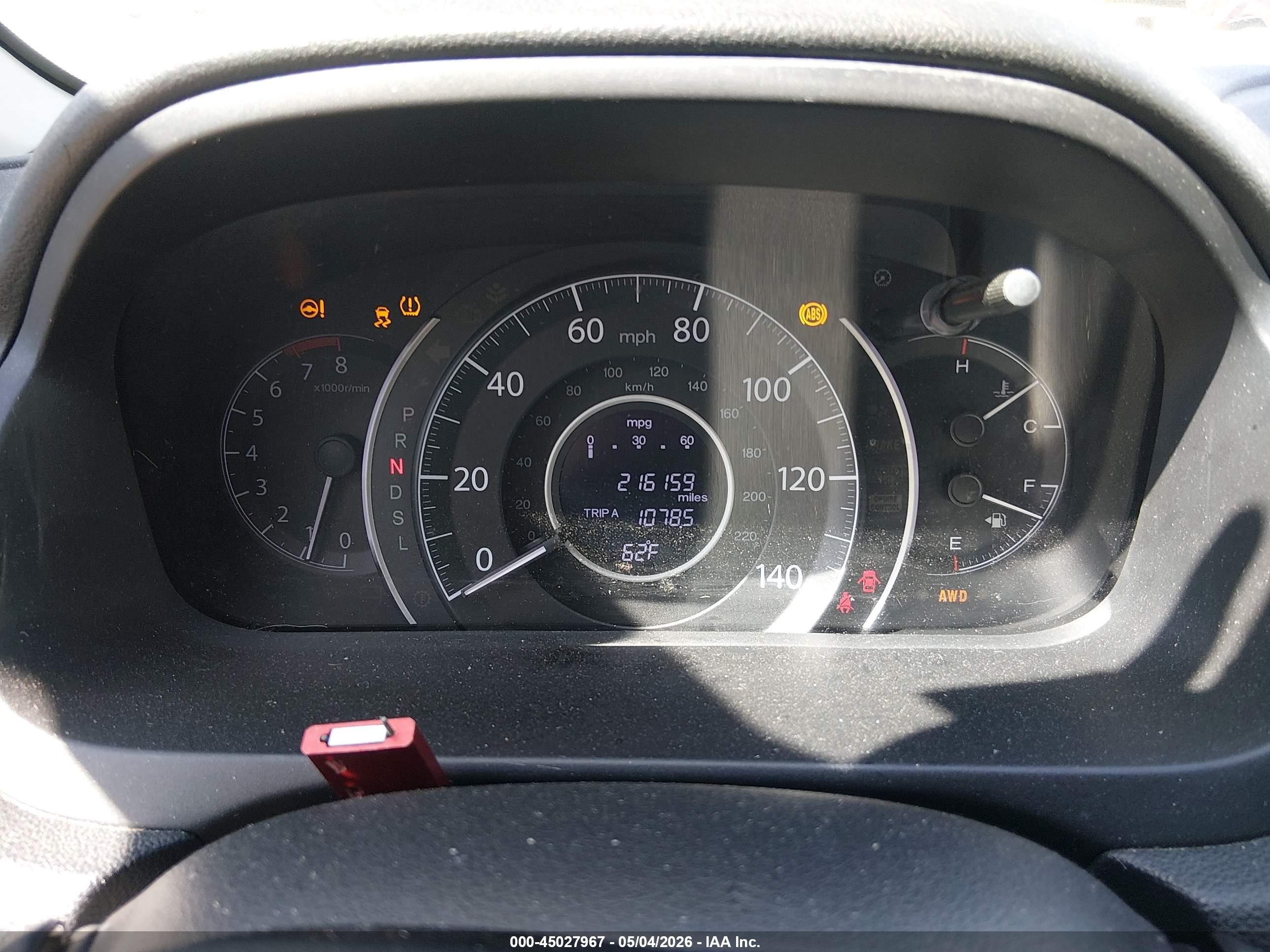2015 Honda Cr-v Ex Темно-бордовый vin: 2HKRM4H51FH642242
