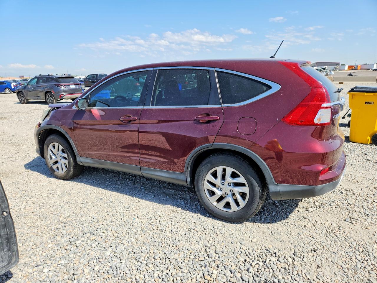 2015 Honda Cr-v Ex Burgundy vin: 2HKRM4H51FH642774