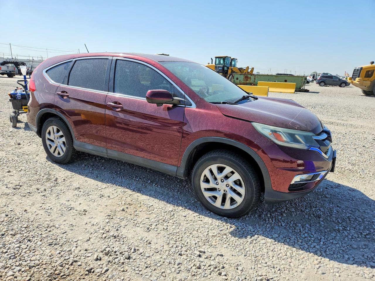 2015 Honda Cr-v Ex Burgundy vin: 2HKRM4H51FH642774