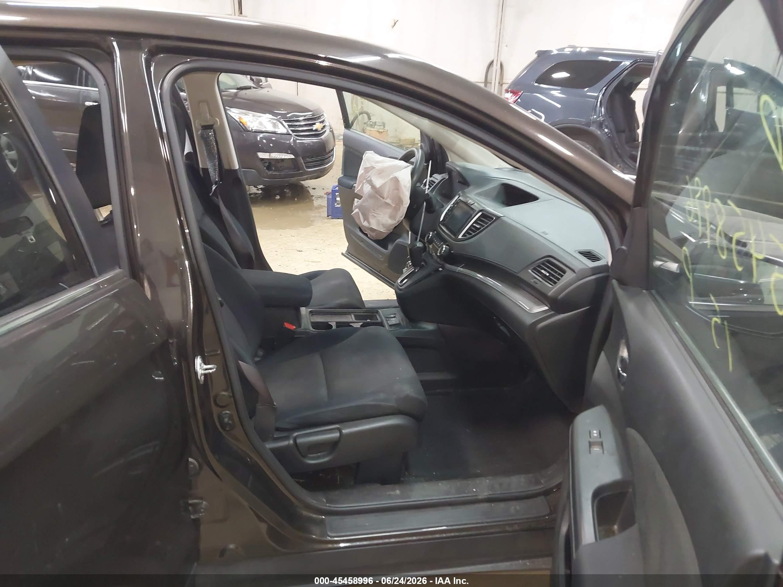 2015 Honda Cr-v Ex Black vin: 2HKRM4H51FH670073