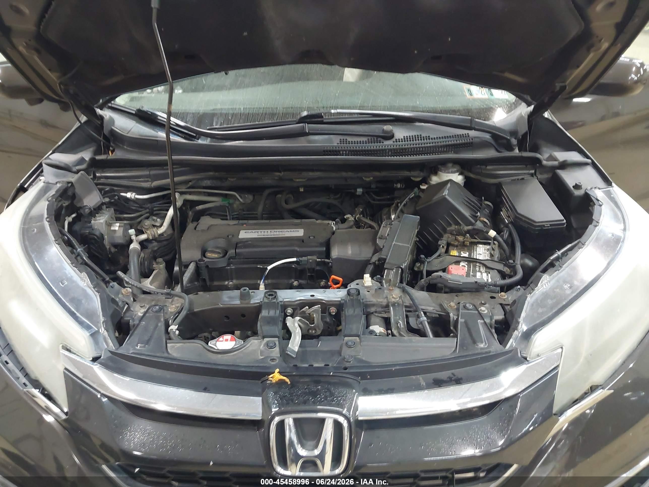2015 Honda Cr-v Ex Black vin: 2HKRM4H51FH670073