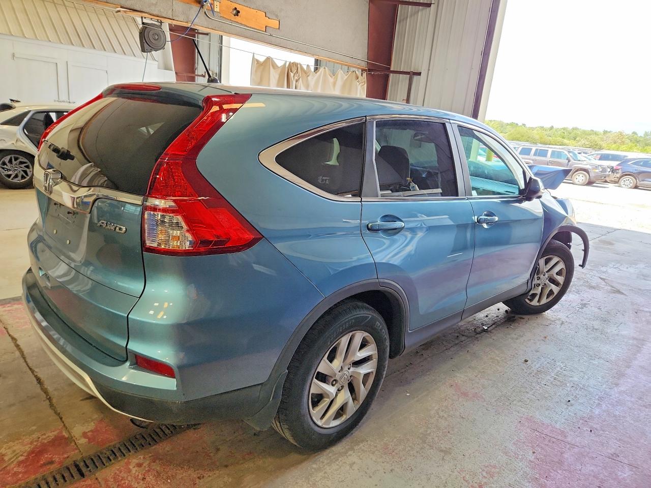 2015 Honda Cr-v Ex Бирюзовый vin: 2HKRM4H51FH672261
