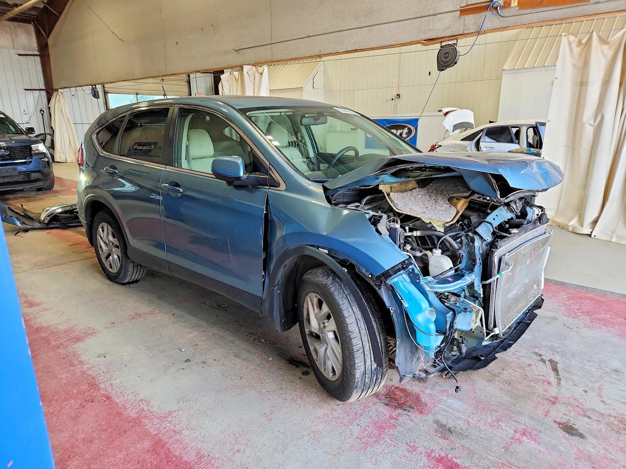 2015 Honda Cr-v Ex Бирюзовый vin: 2HKRM4H51FH672261