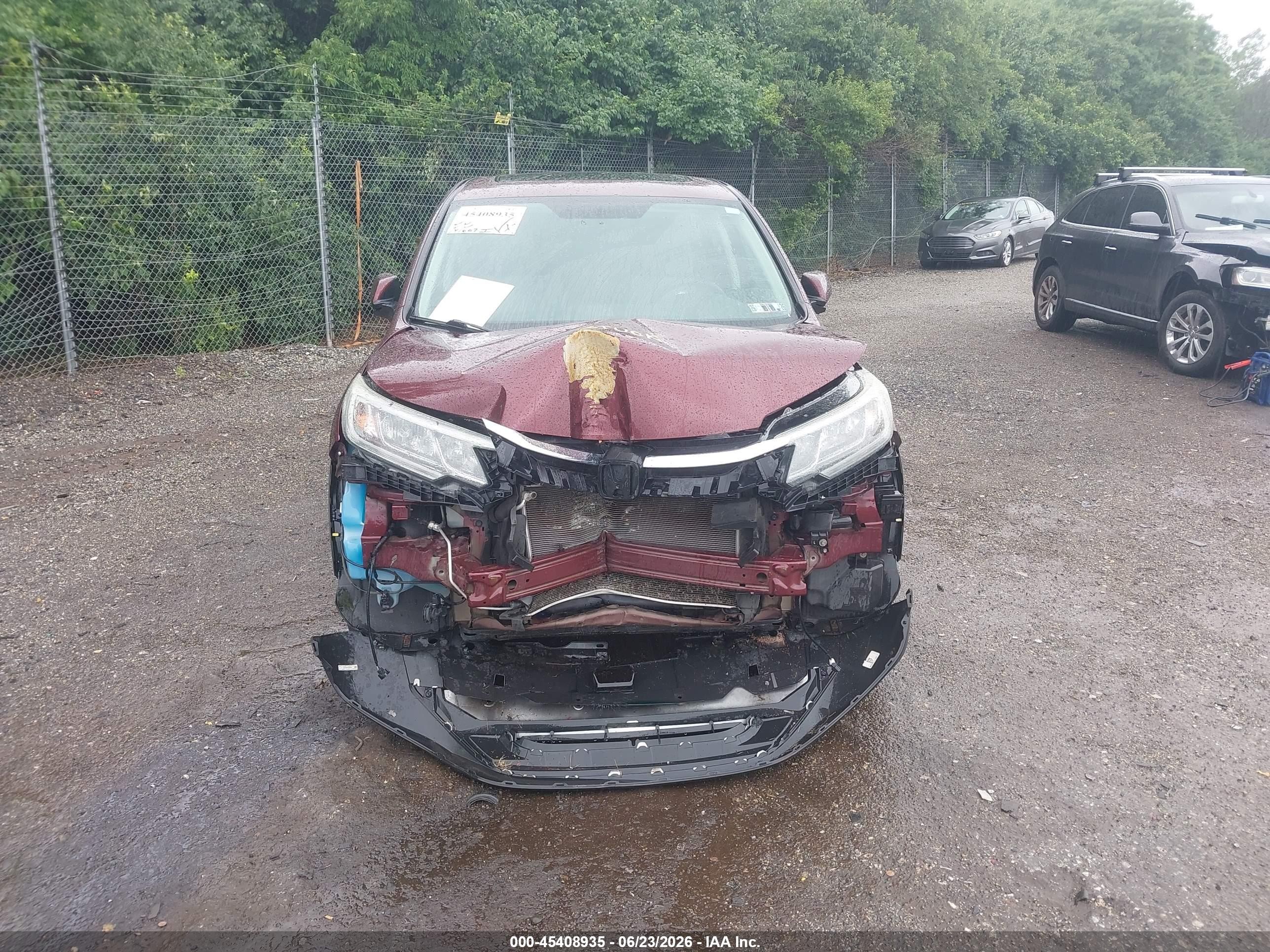 2015 Honda Cr-v Ex Burgundy vin: 2HKRM4H51FH683356
