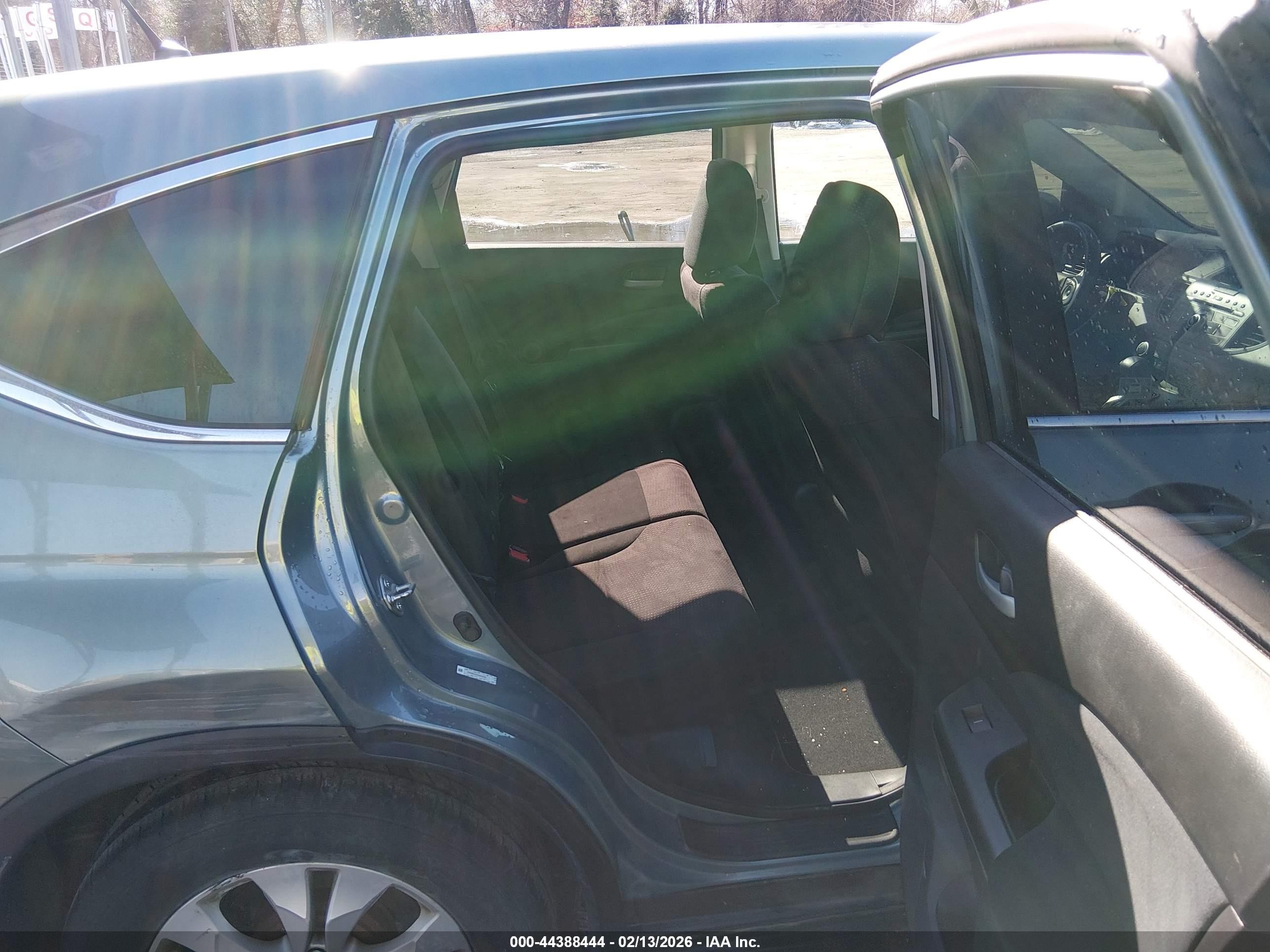 2012 Honda Cr-v Ex Light Blue vin: 2HKRM4H52CH634680