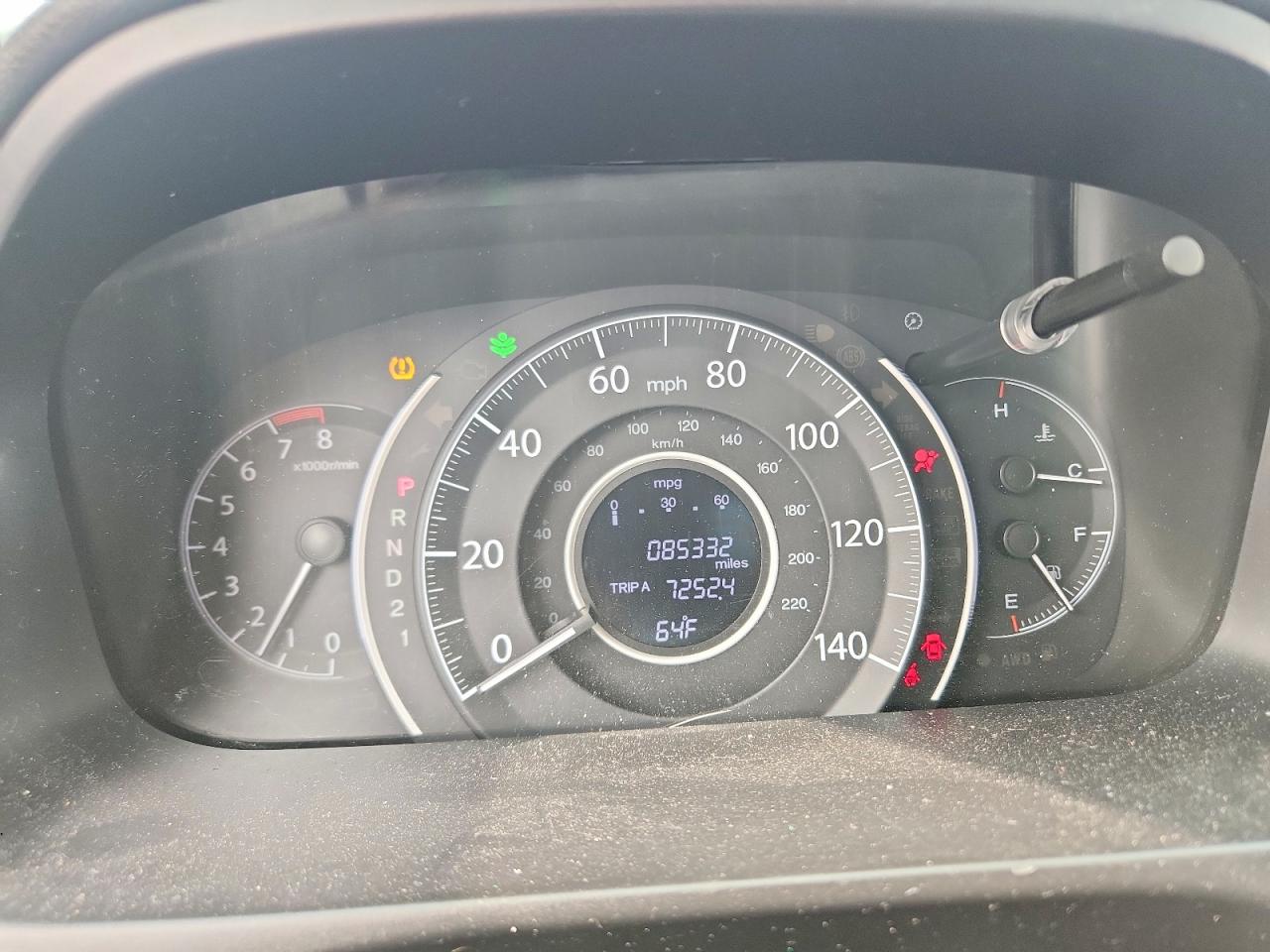 2013 Honda Cr-v Ex Черный vin: 2HKRM4H52DH605018