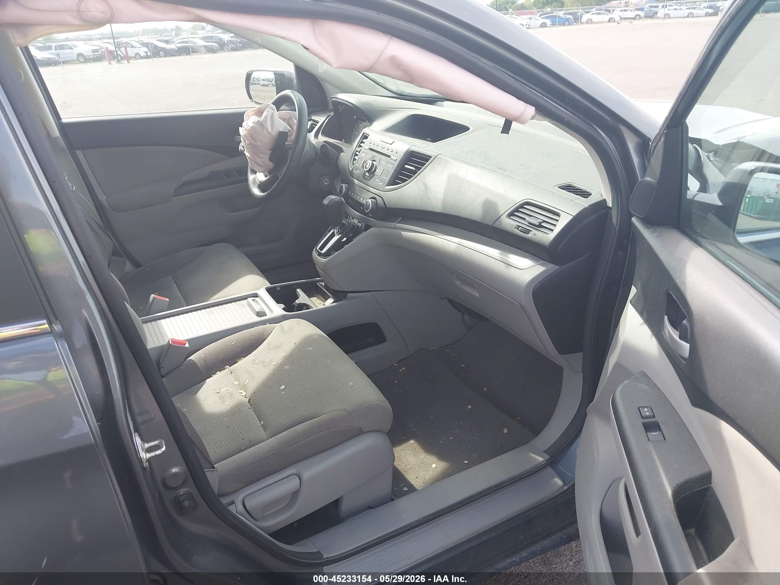 2013 Honda Cr-v Ex Gray vin: 2HKRM4H52DH617864