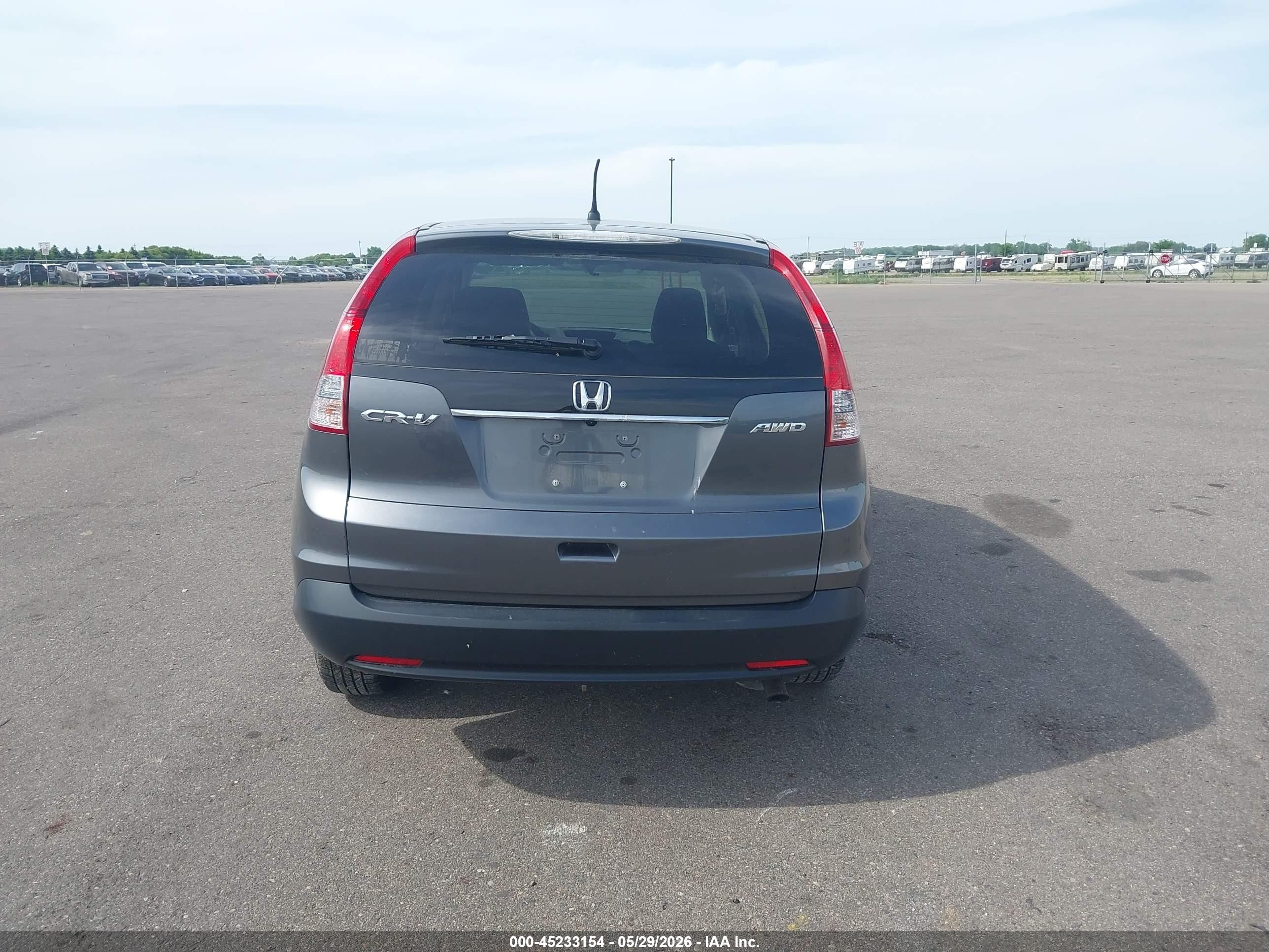 2013 Honda Cr-v Ex Gray vin: 2HKRM4H52DH617864