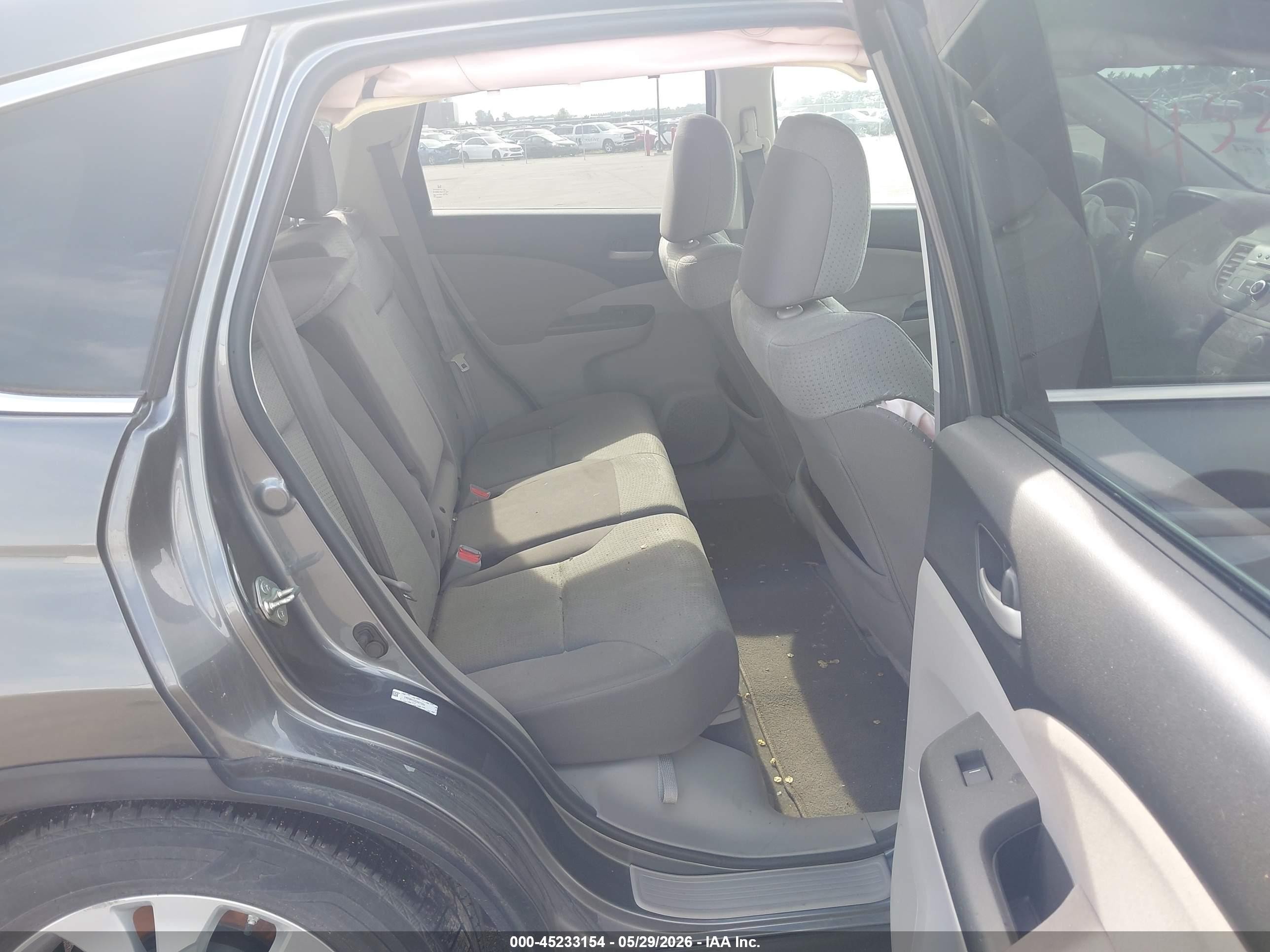 2013 Honda Cr-v Ex Gray vin: 2HKRM4H52DH617864