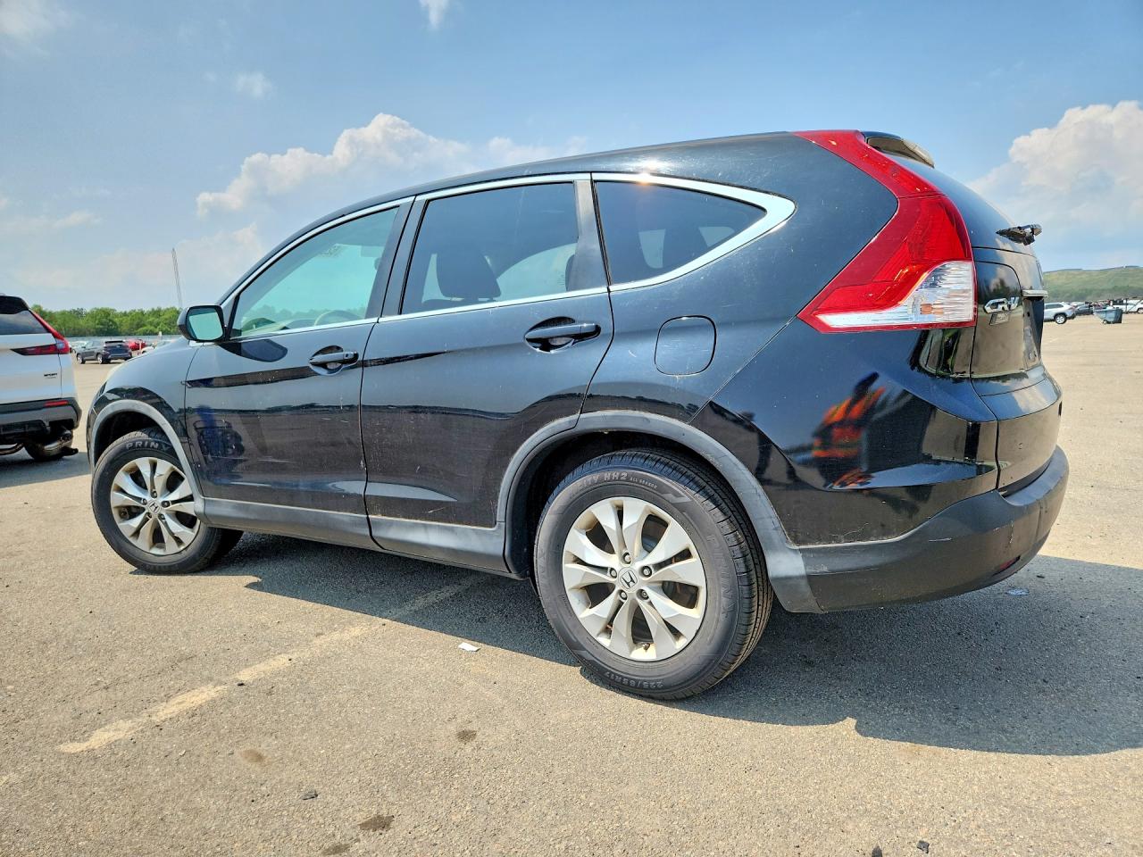 2013 Honda Cr-v Ex Black vin: 2HKRM4H52DH623857