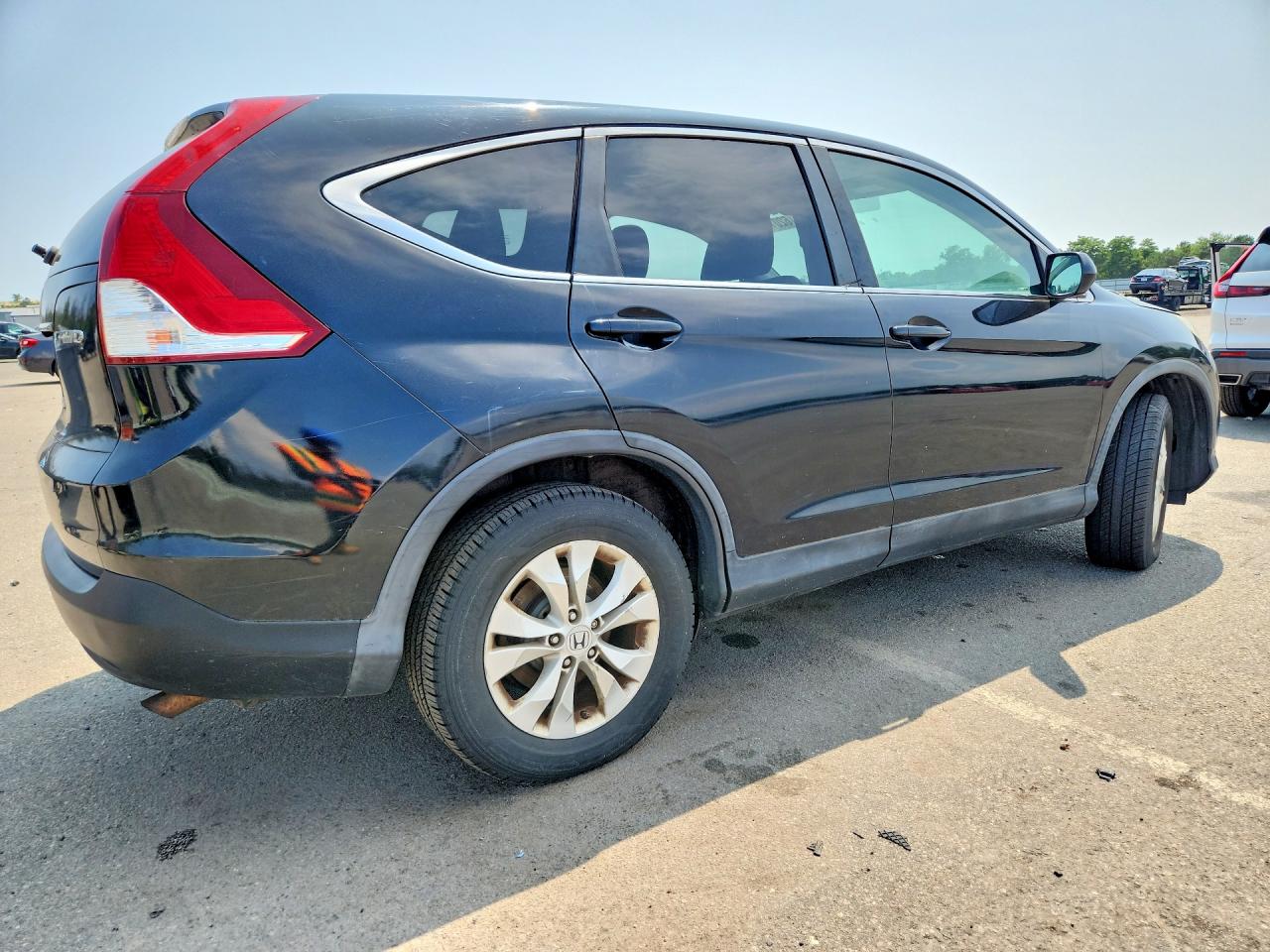 2013 Honda Cr-v Ex Black vin: 2HKRM4H52DH623857