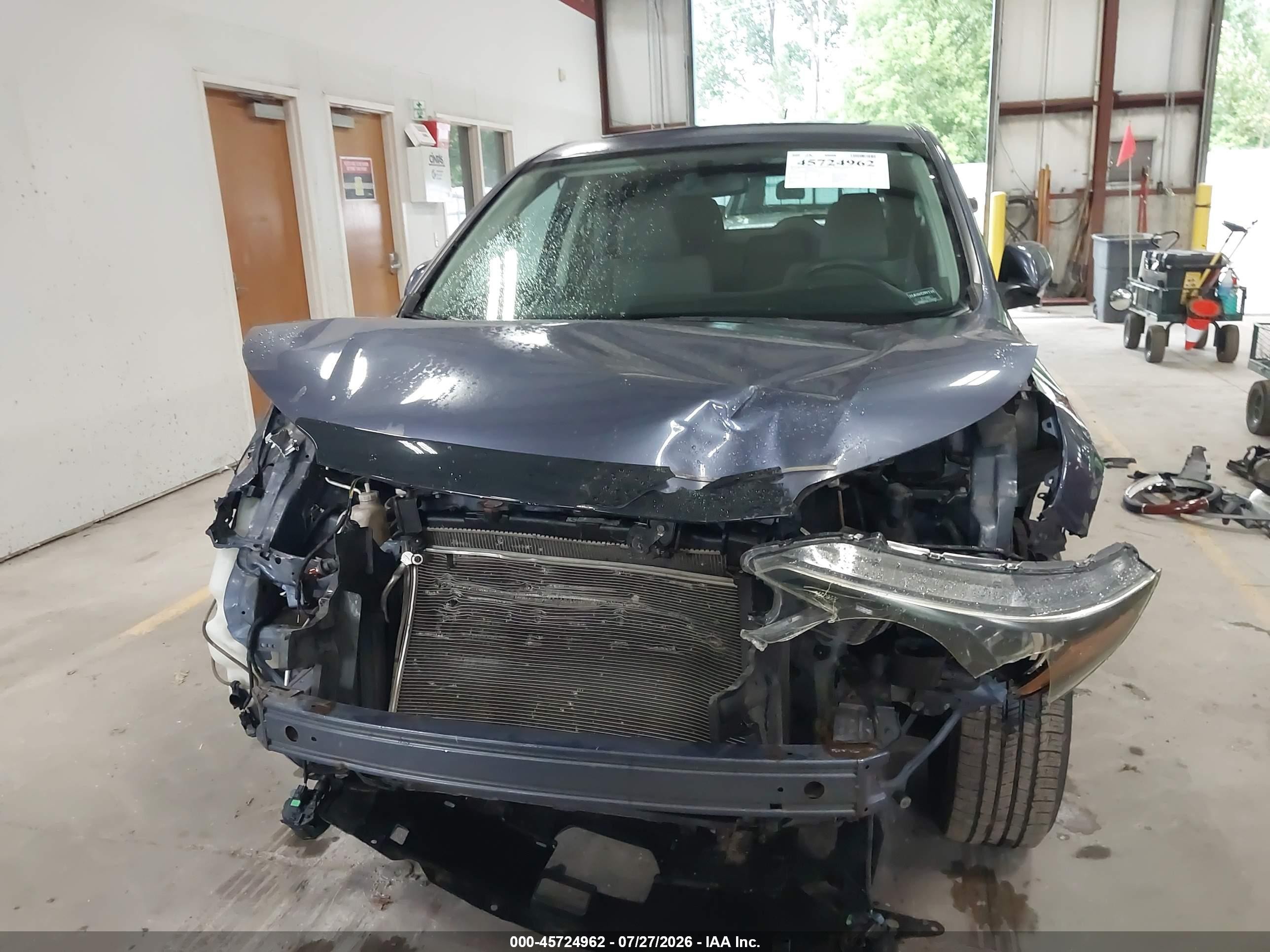 2013 Honda Cr-v Ex Blue vin: 2HKRM4H52DH624829