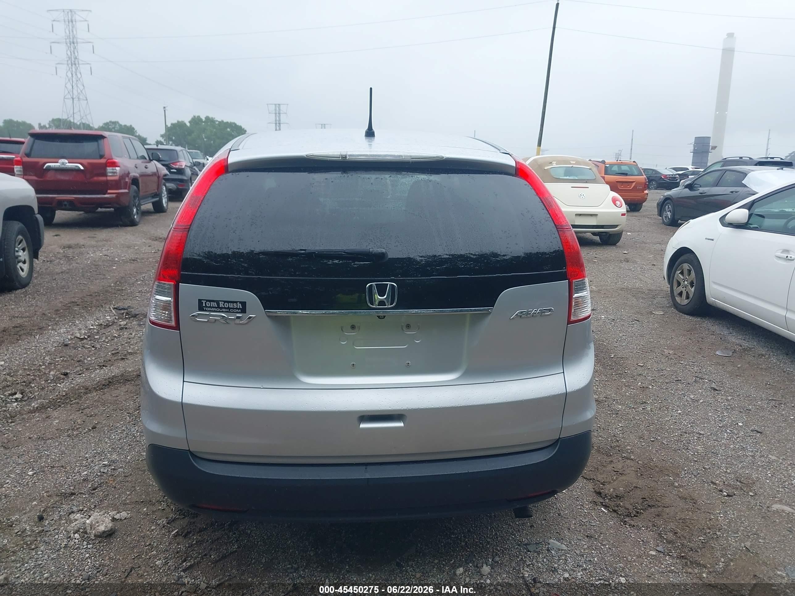 2013 Honda Cr-v Ex Silver vin: 2HKRM4H52DH644904