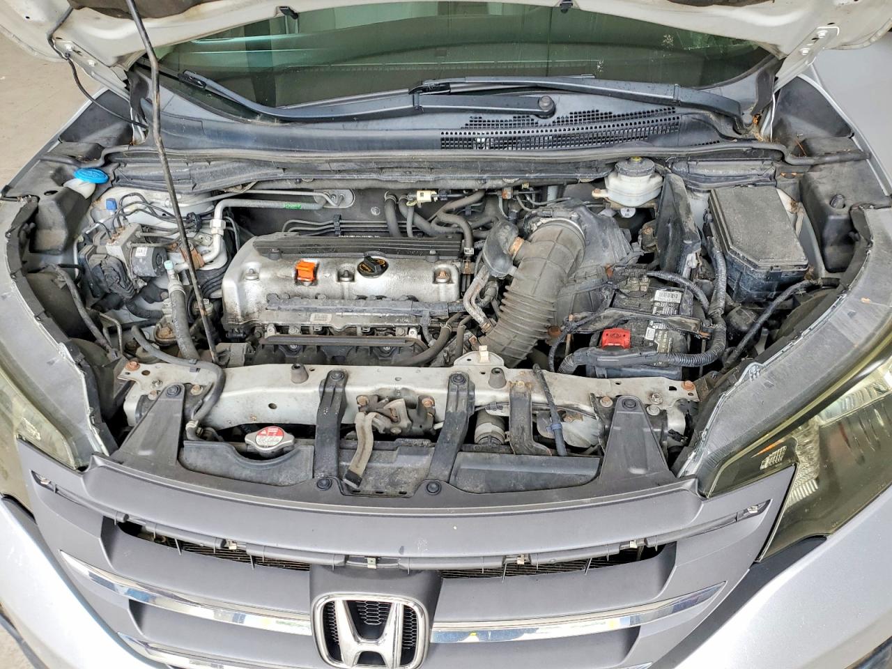2013 Honda Cr-v Ex Silver vin: 2HKRM4H52DH682438