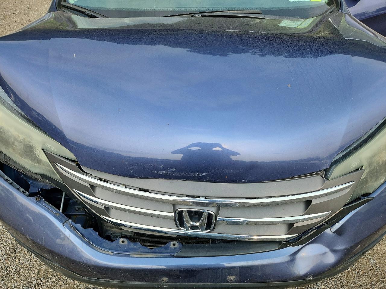 2014 Honda Cr-v Ex Blue vin: 2HKRM4H52EH607059
