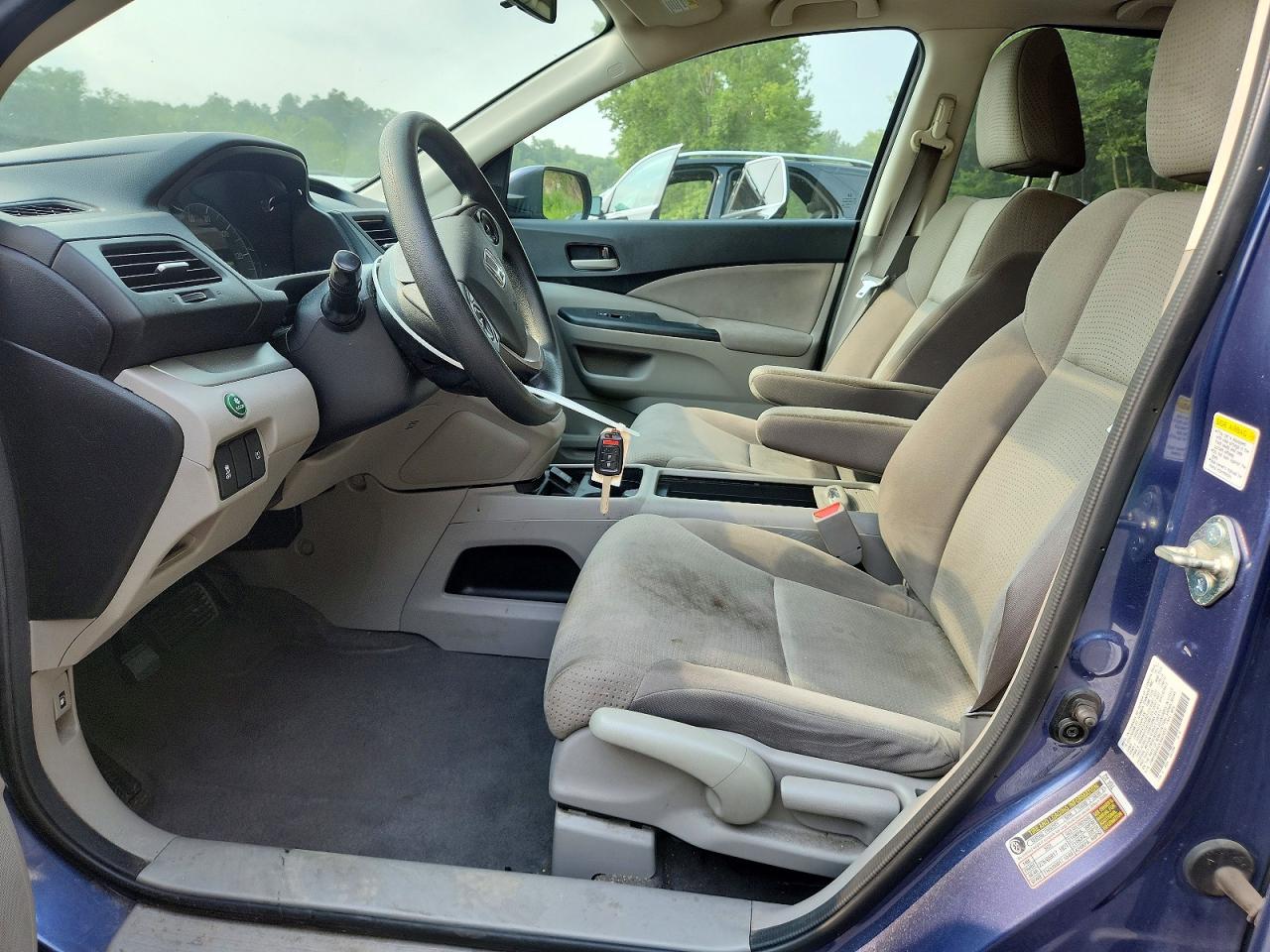 2014 Honda Cr-v Ex Blue vin: 2HKRM4H52EH607059