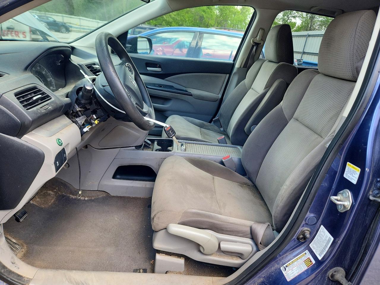 2014 Honda Cr-v Ex Blue vin: 2HKRM4H52EH611631