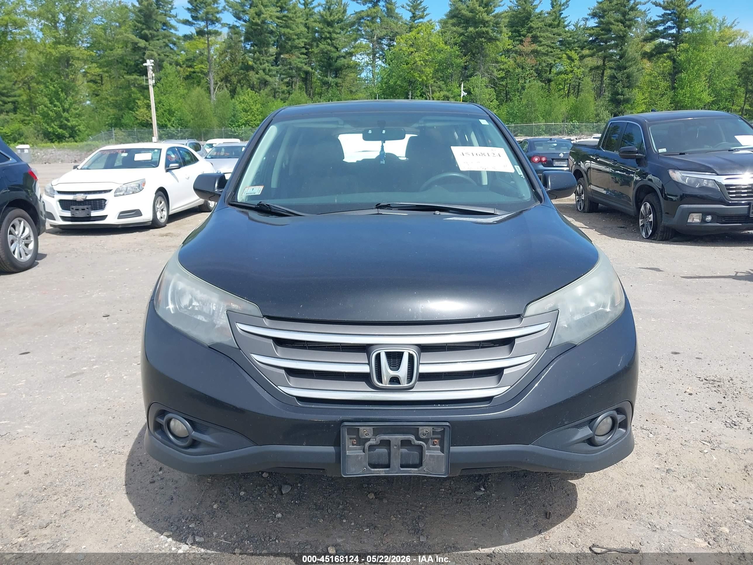 2014 Honda Cr-v Ex Black vin: 2HKRM4H52EH631443