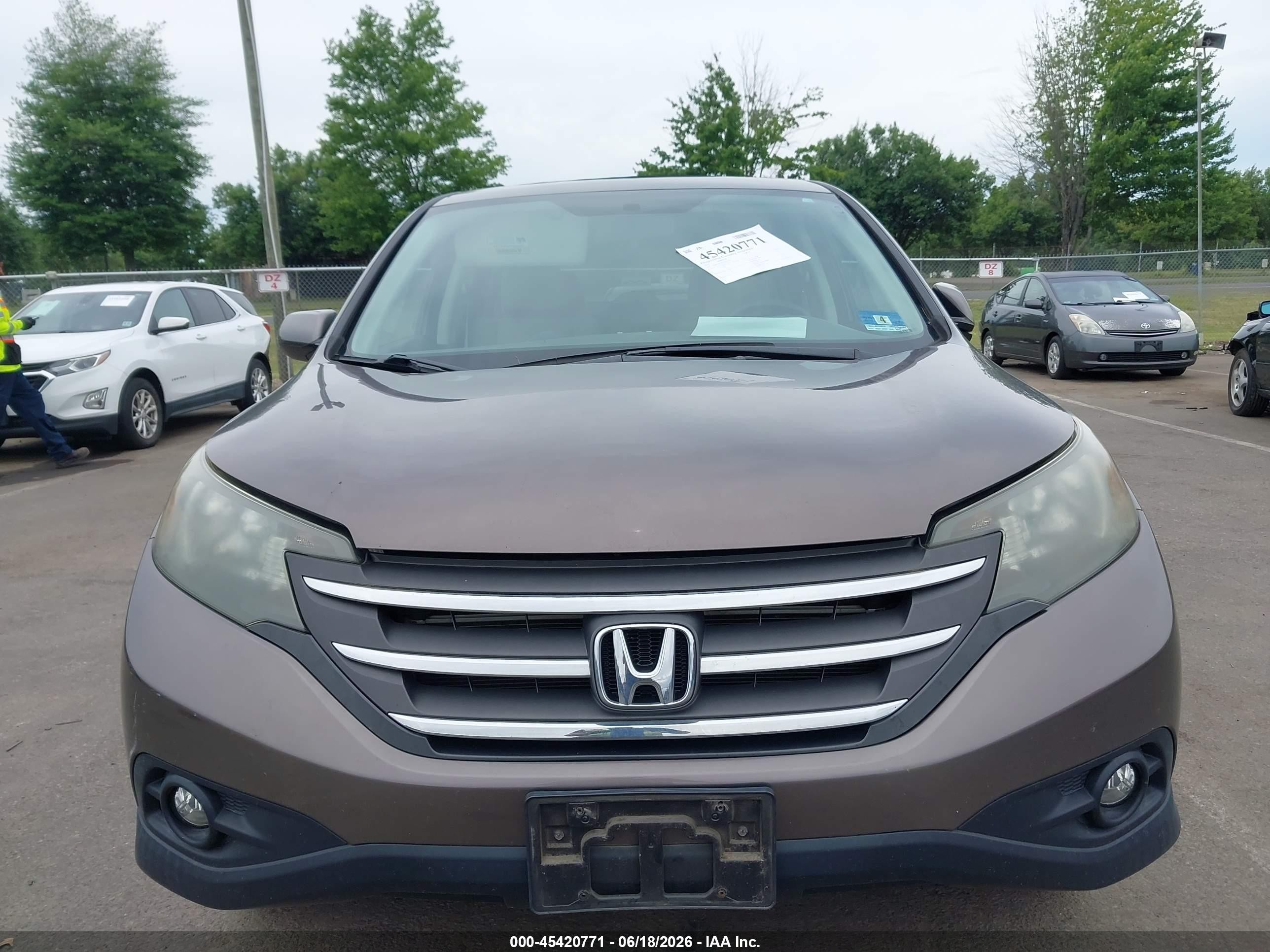 2014 Honda Cr-v Ex Gray vin: 2HKRM4H52EH657427