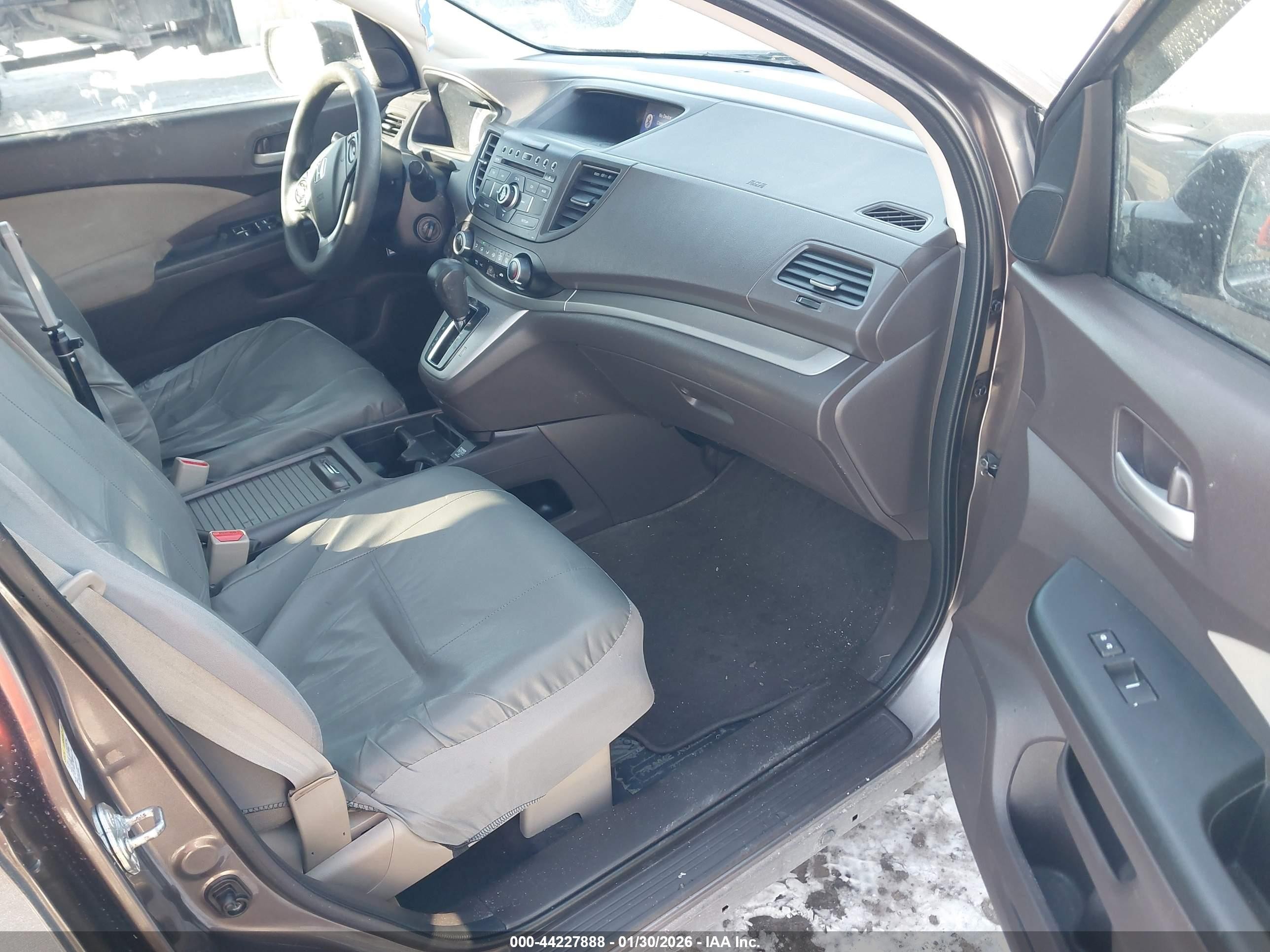 2014 Honda Cr-v Ex Gray vin: 2HKRM4H52EH667259