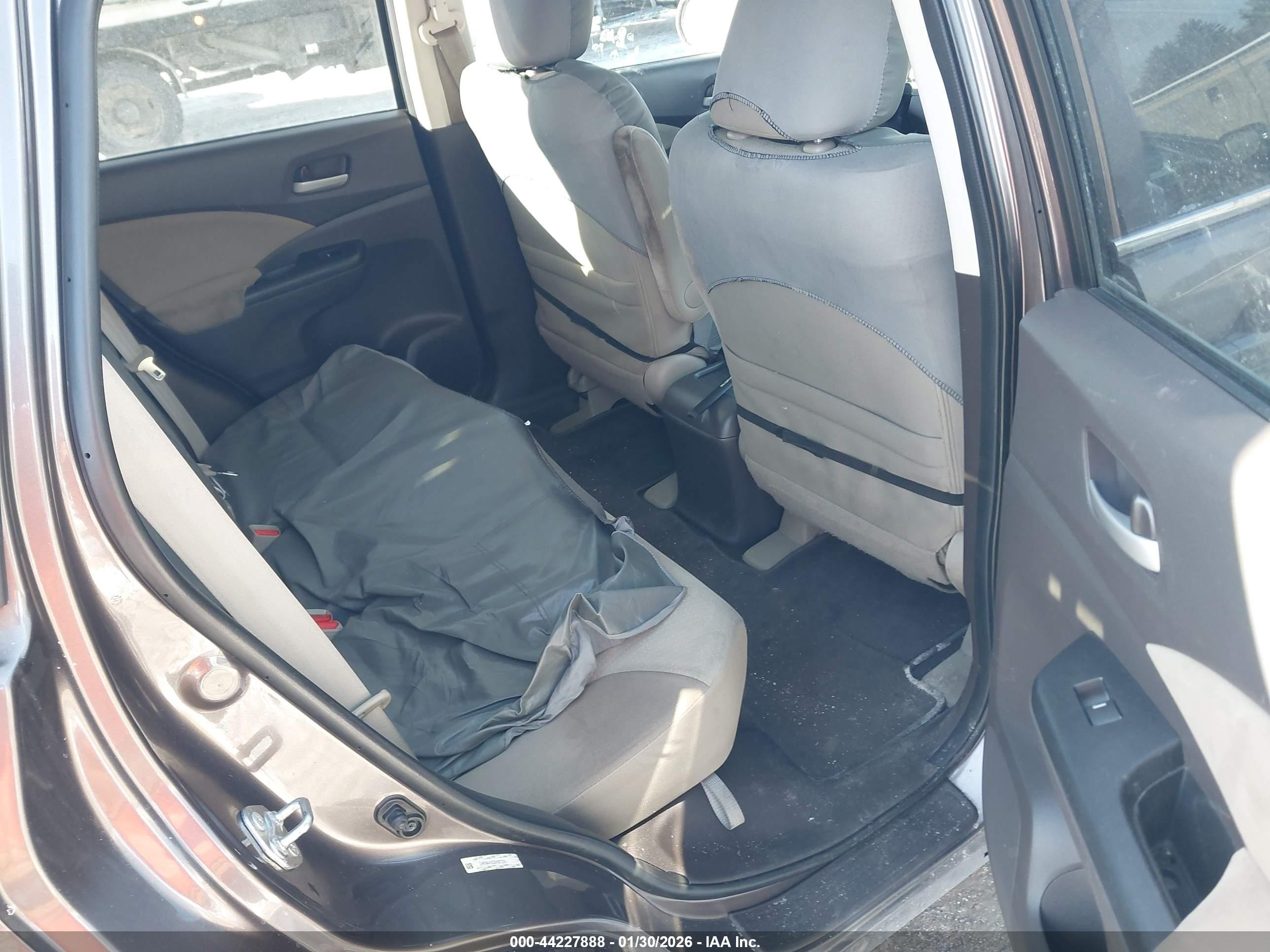 2014 Honda Cr-v Ex Gray vin: 2HKRM4H52EH667259