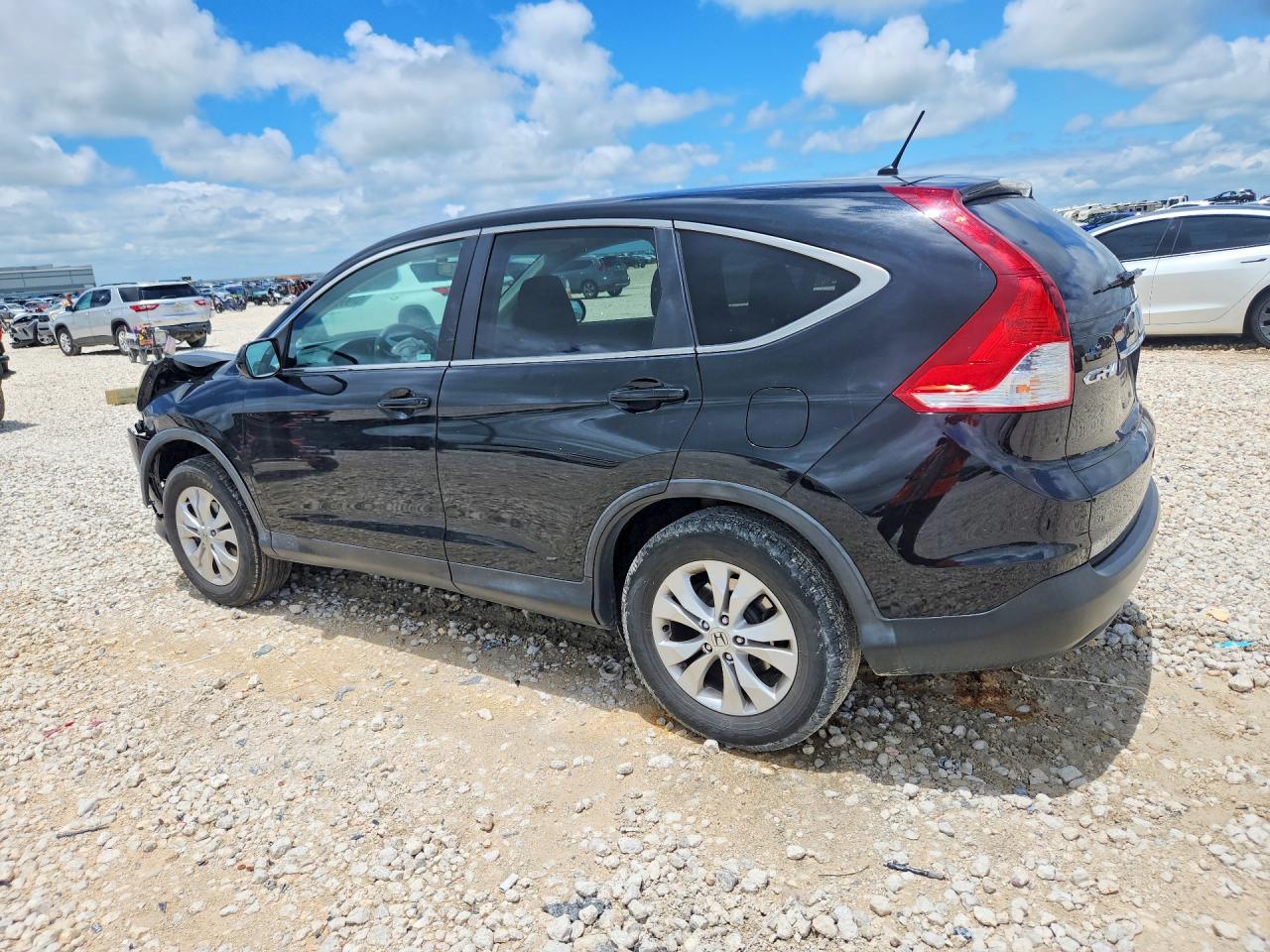2014 Honda Cr-v Ex Black vin: 2HKRM4H52EH703547