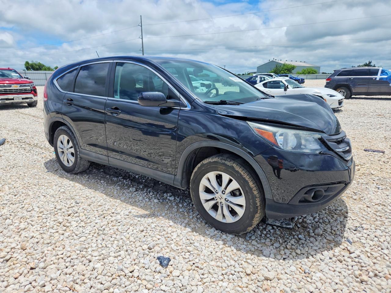 2014 Honda Cr-v Ex Black vin: 2HKRM4H52EH703547