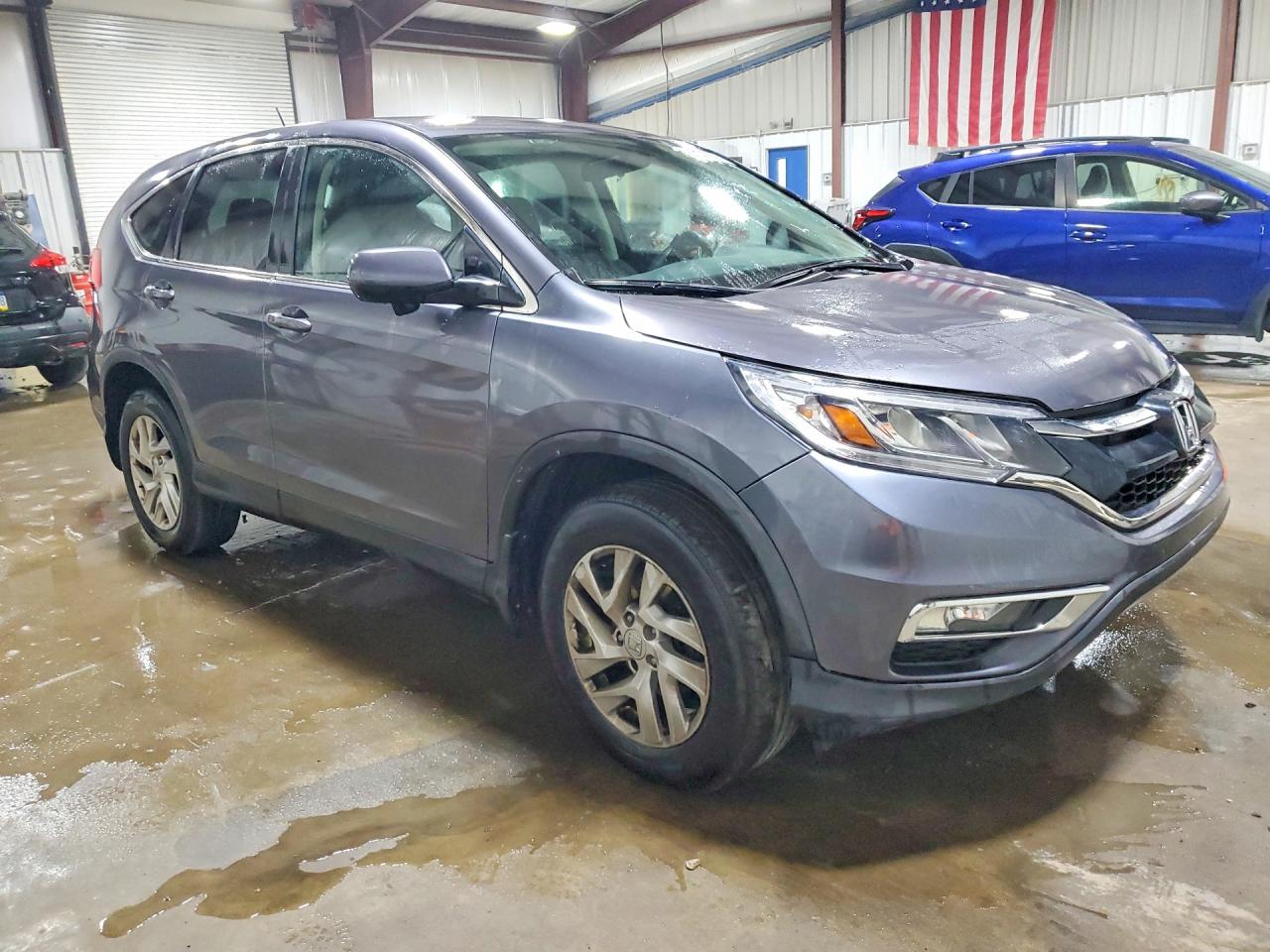 2015 Honda Cr-v Ex Gray vin: 2HKRM4H52FH611727