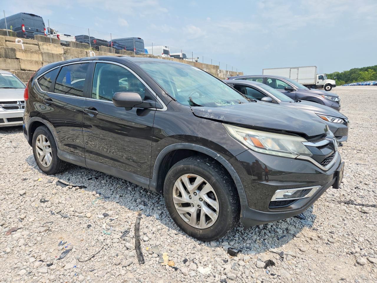 2015 Honda Cr-v Ex Brown vin: 2HKRM4H52FH622968