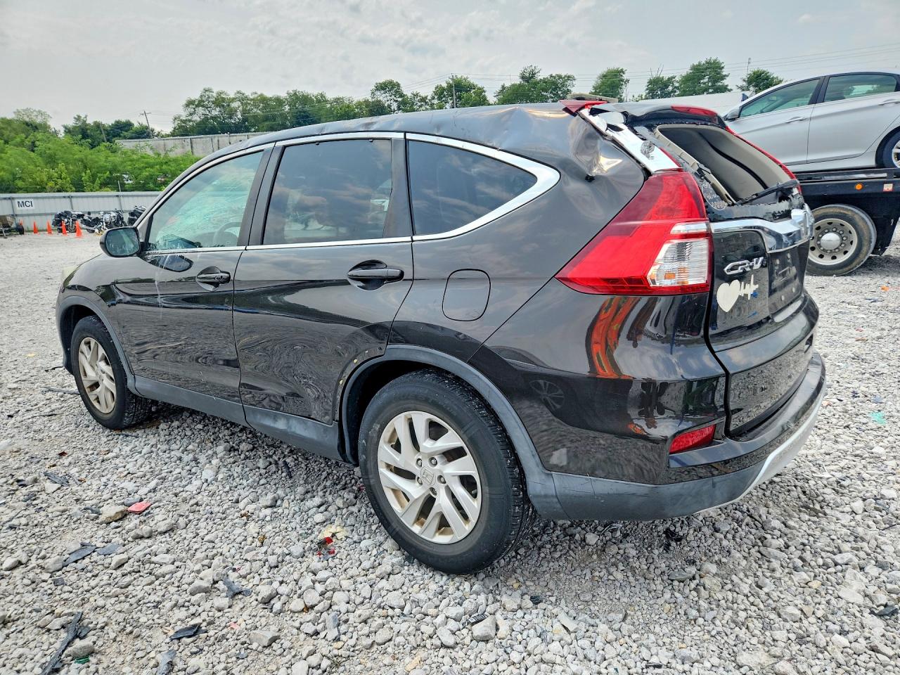 2015 Honda Cr-v Ex Brown vin: 2HKRM4H52FH622968