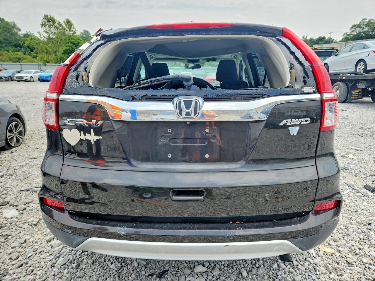2015 Honda Cr-v Ex Brown vin: 2HKRM4H52FH622968