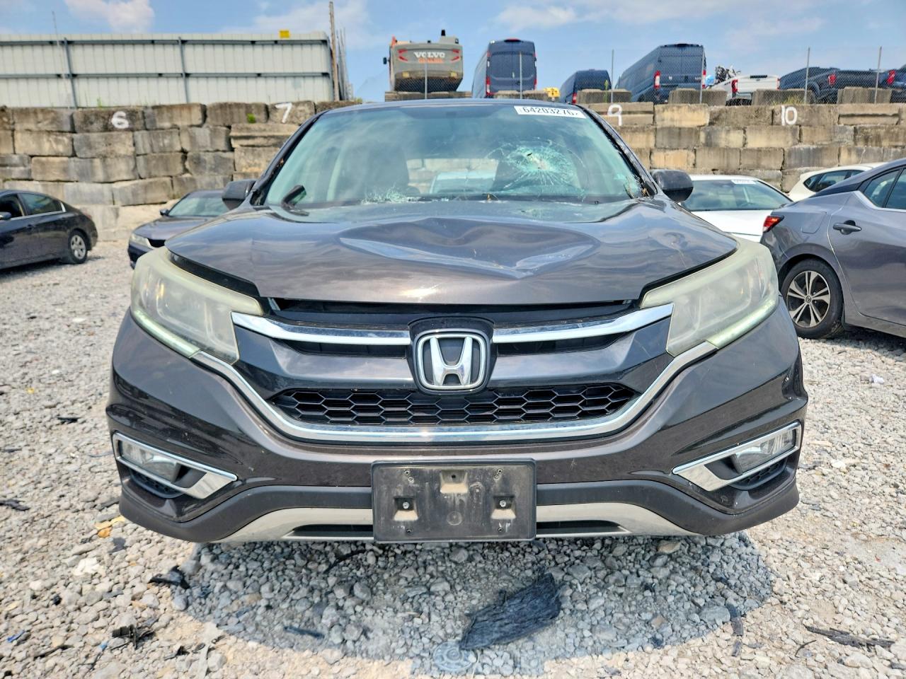 2015 Honda Cr-v Ex Brown vin: 2HKRM4H52FH622968