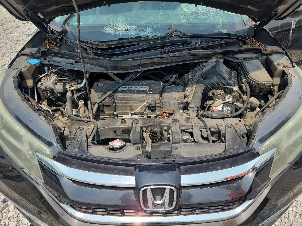 2015 Honda Cr-v Ex Brown vin: 2HKRM4H52FH622968