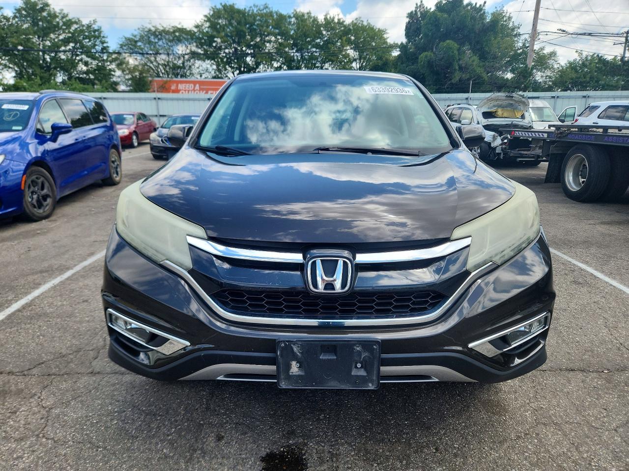 2015 Honda Cr-v Ex Gray vin: 2HKRM4H52FH623909