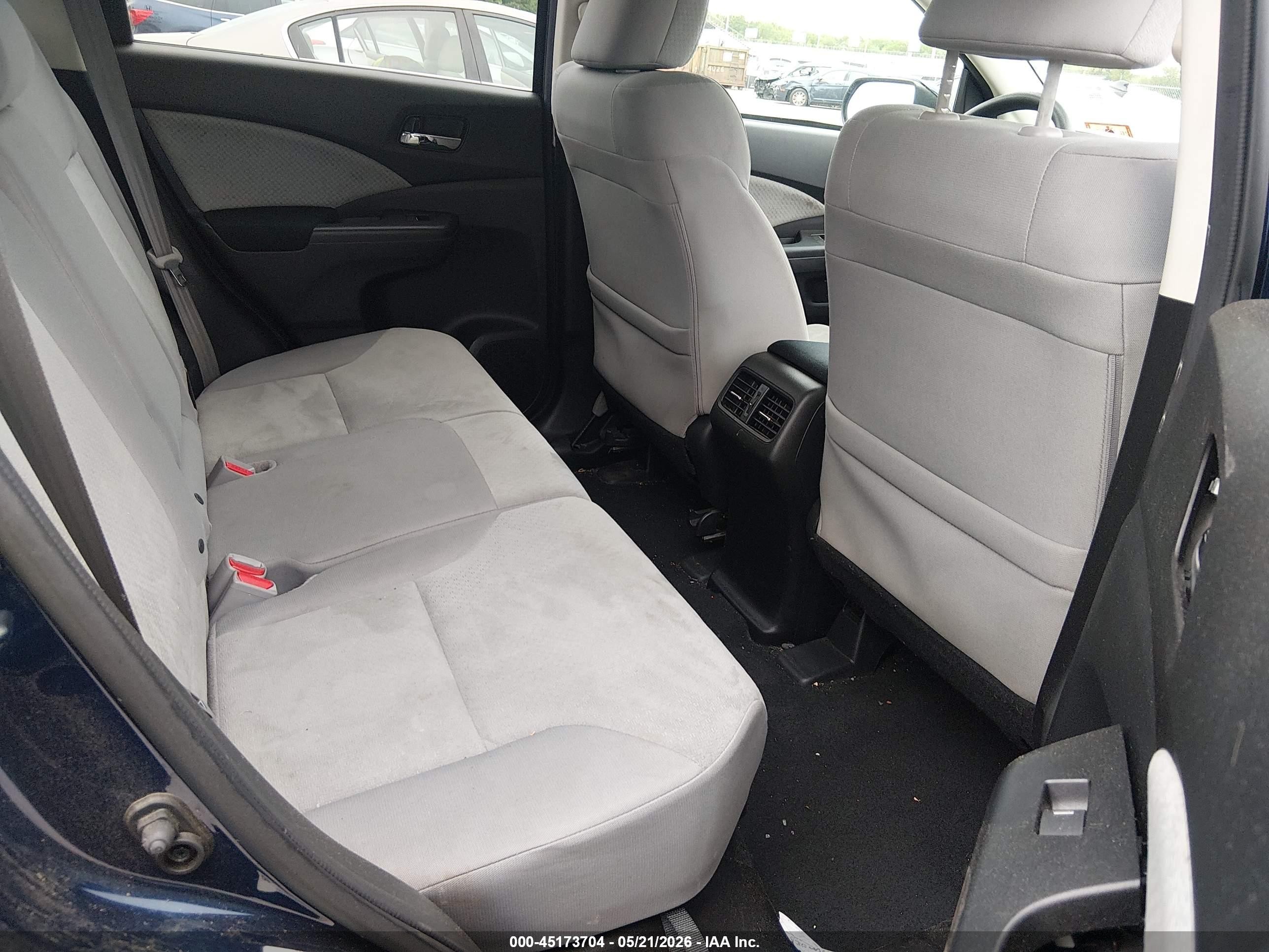 2015 Honda Cr-v Ex Blue vin: 2HKRM4H52FH624414