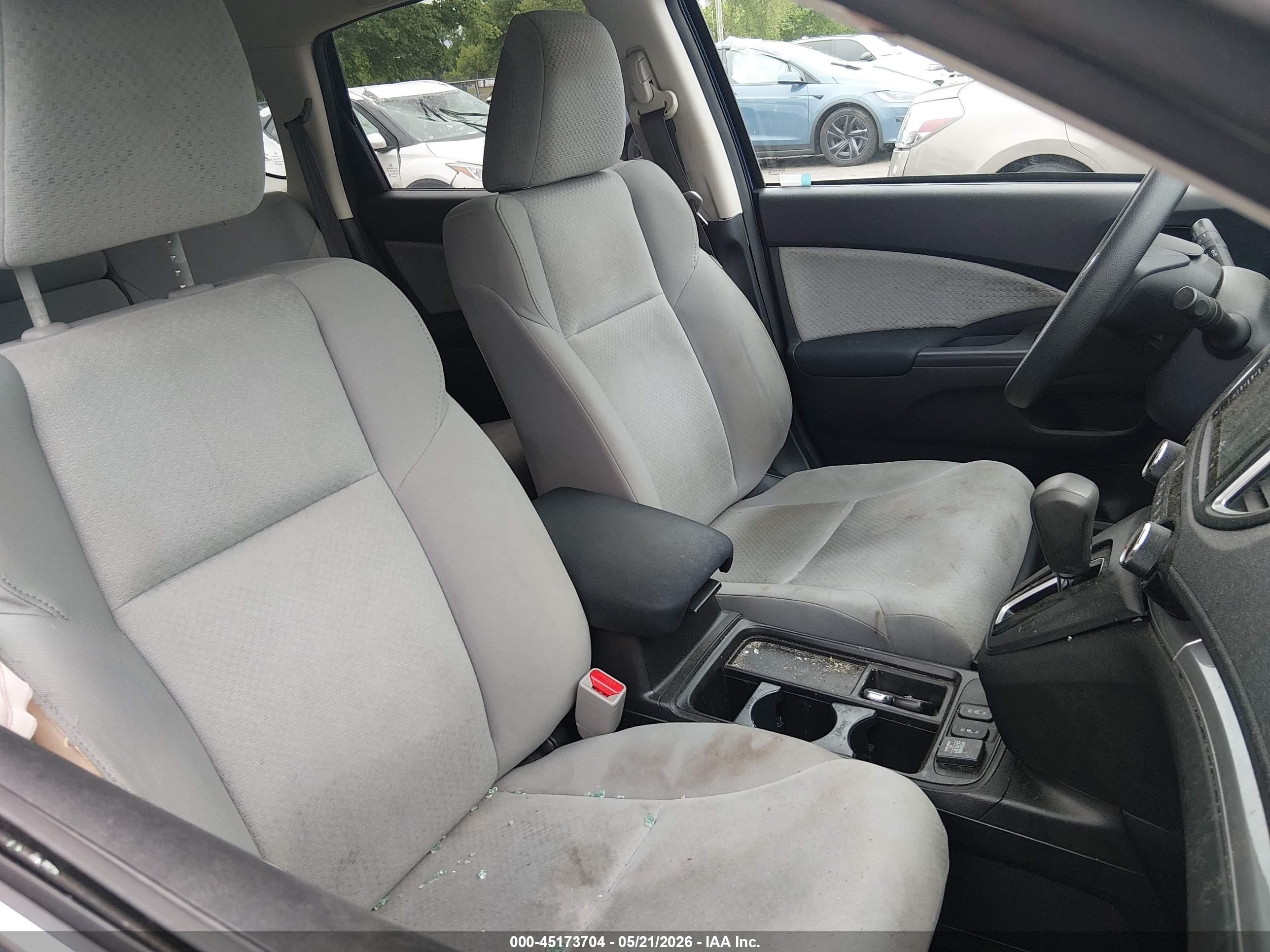 2015 Honda Cr-v Ex Blue vin: 2HKRM4H52FH624414