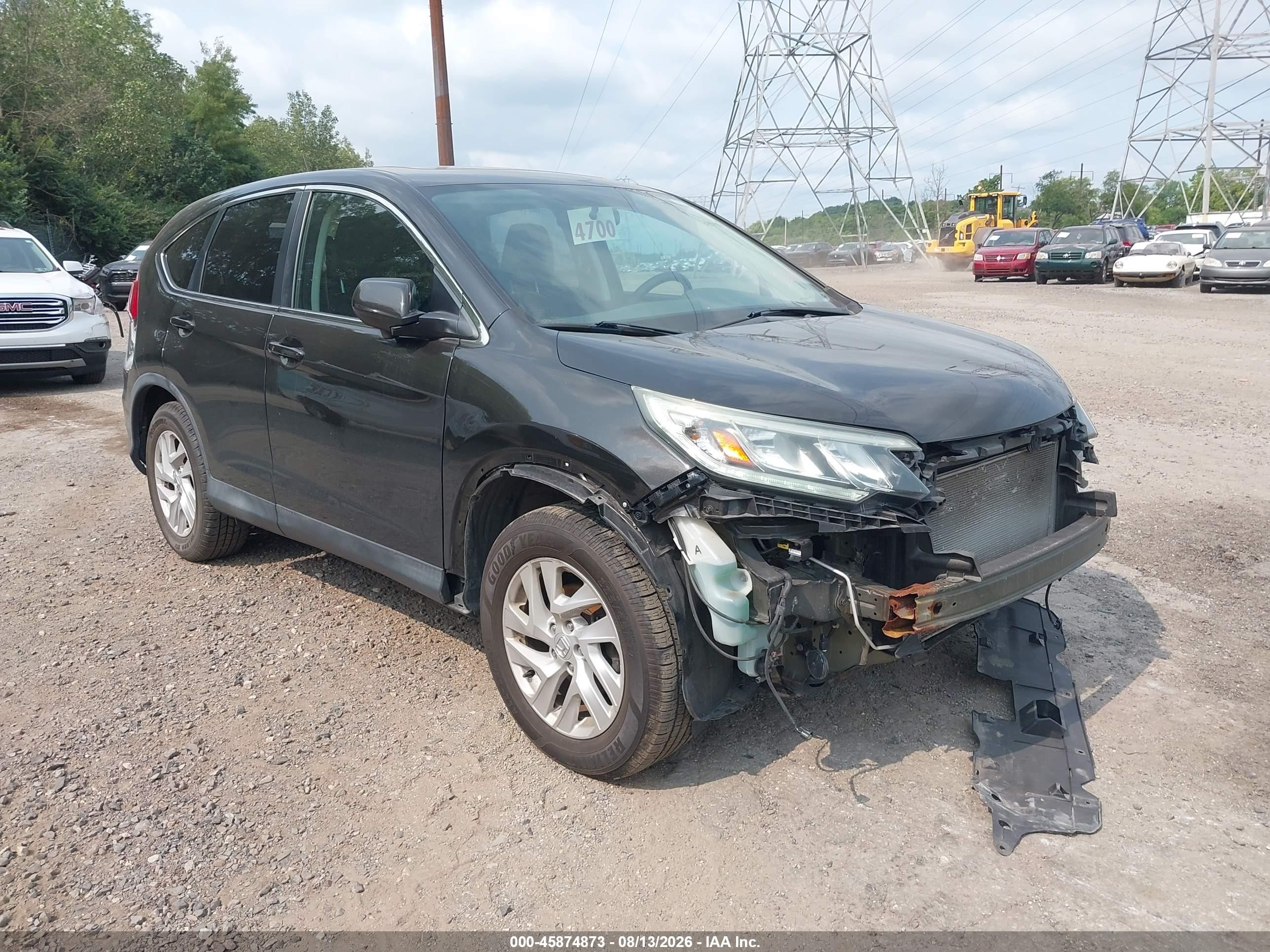 2015 Honda Cr-v Ex Коричневый vin: 2HKRM4H52FH632934