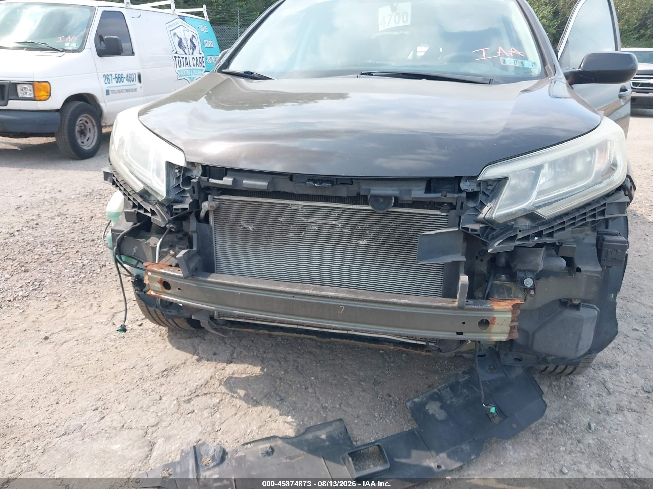 2015 Honda Cr-v Ex Коричневый vin: 2HKRM4H52FH632934