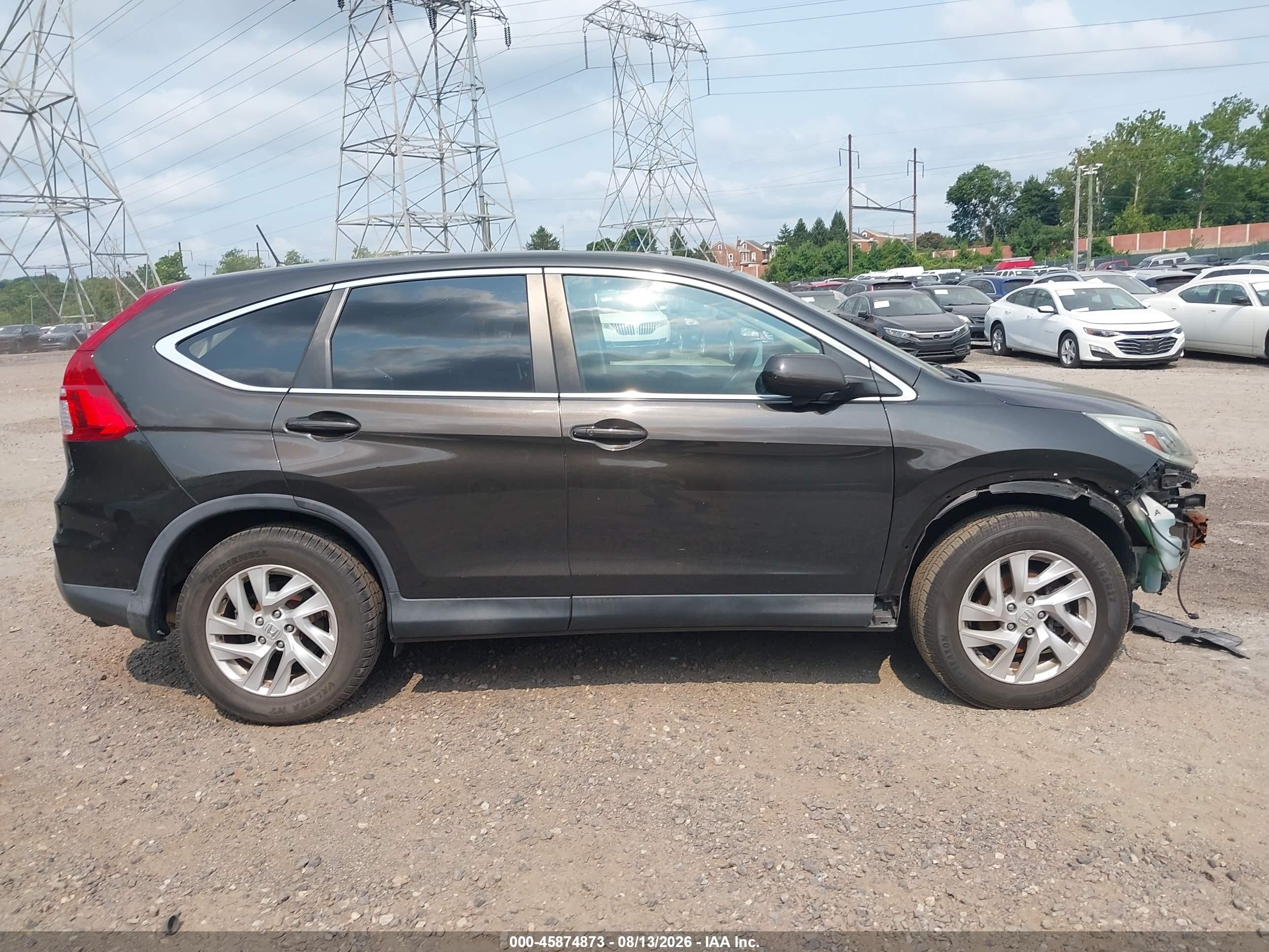 2015 Honda Cr-v Ex Коричневый vin: 2HKRM4H52FH632934