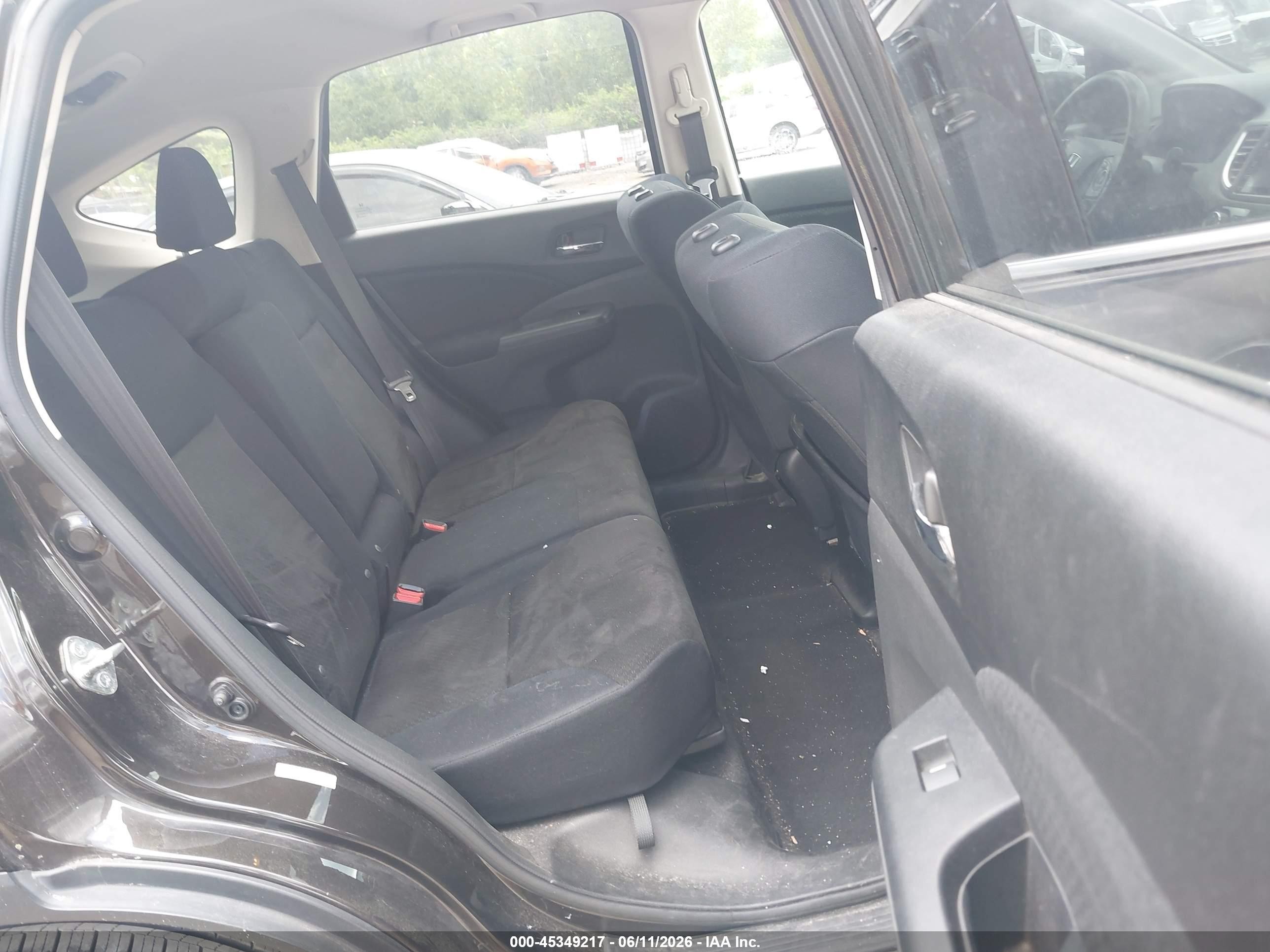2015 Honda Cr-v Ex Black vin: 2HKRM4H52FH635901