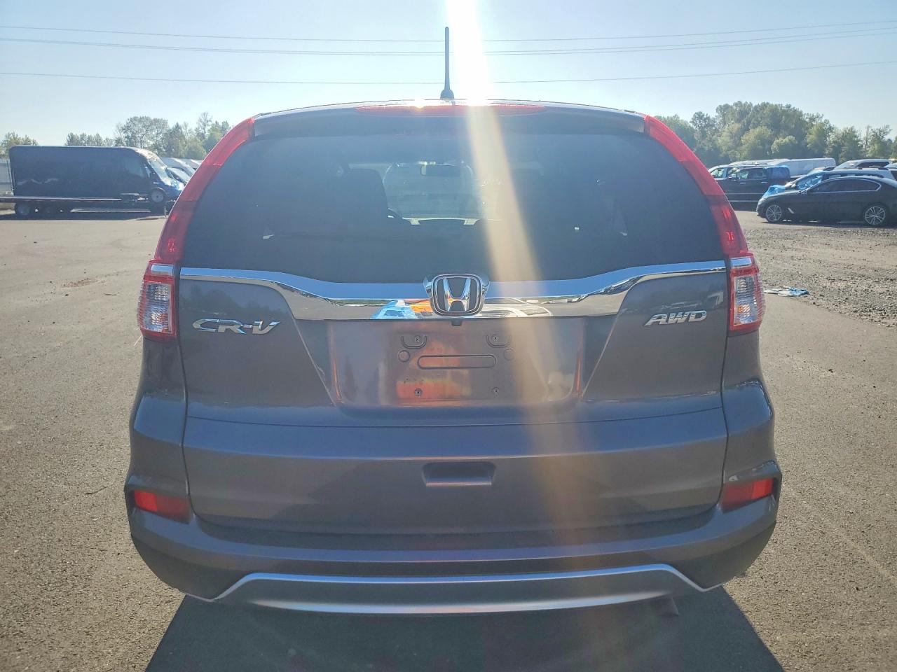 2015 Honda Cr-v Ex Brown vin: 2HKRM4H52FH644033