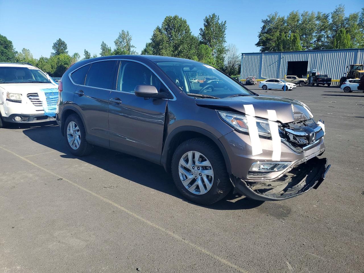 2015 Honda Cr-v Ex Brown vin: 2HKRM4H52FH644033