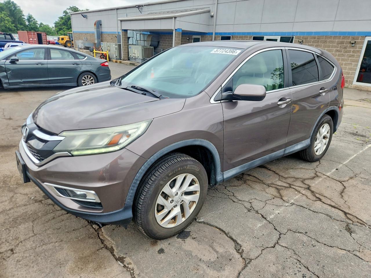 2015 Honda Cr-v Ex Gray vin: 2HKRM4H52FH651502