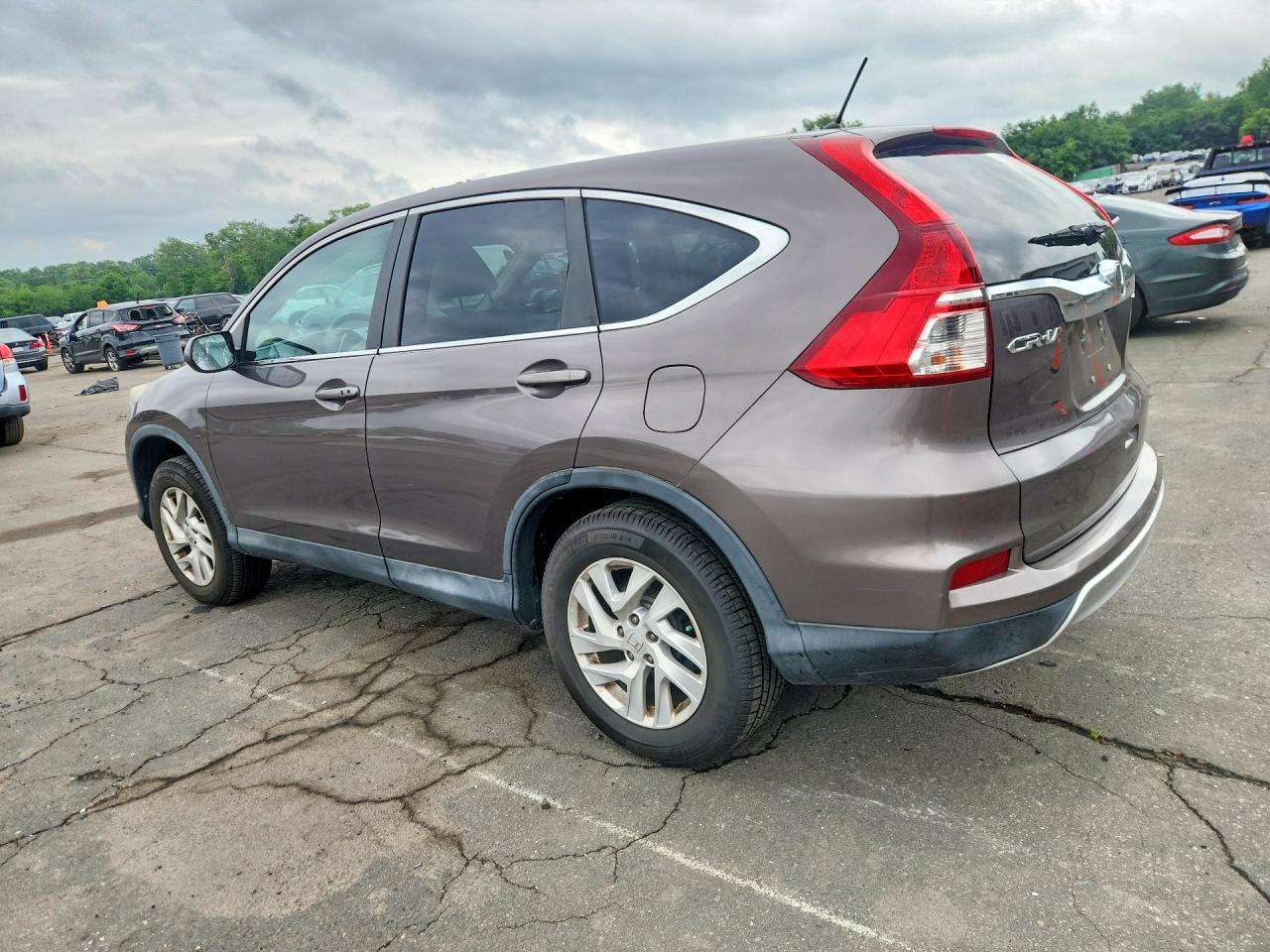 2015 Honda Cr-v Ex Gray vin: 2HKRM4H52FH651502