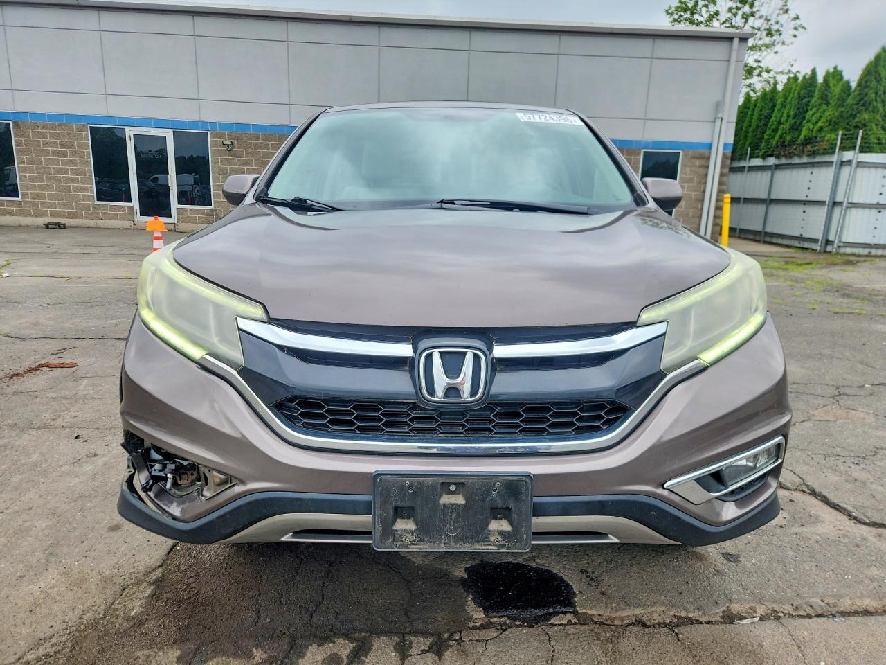 2015 Honda Cr-v Ex Gray vin: 2HKRM4H52FH651502