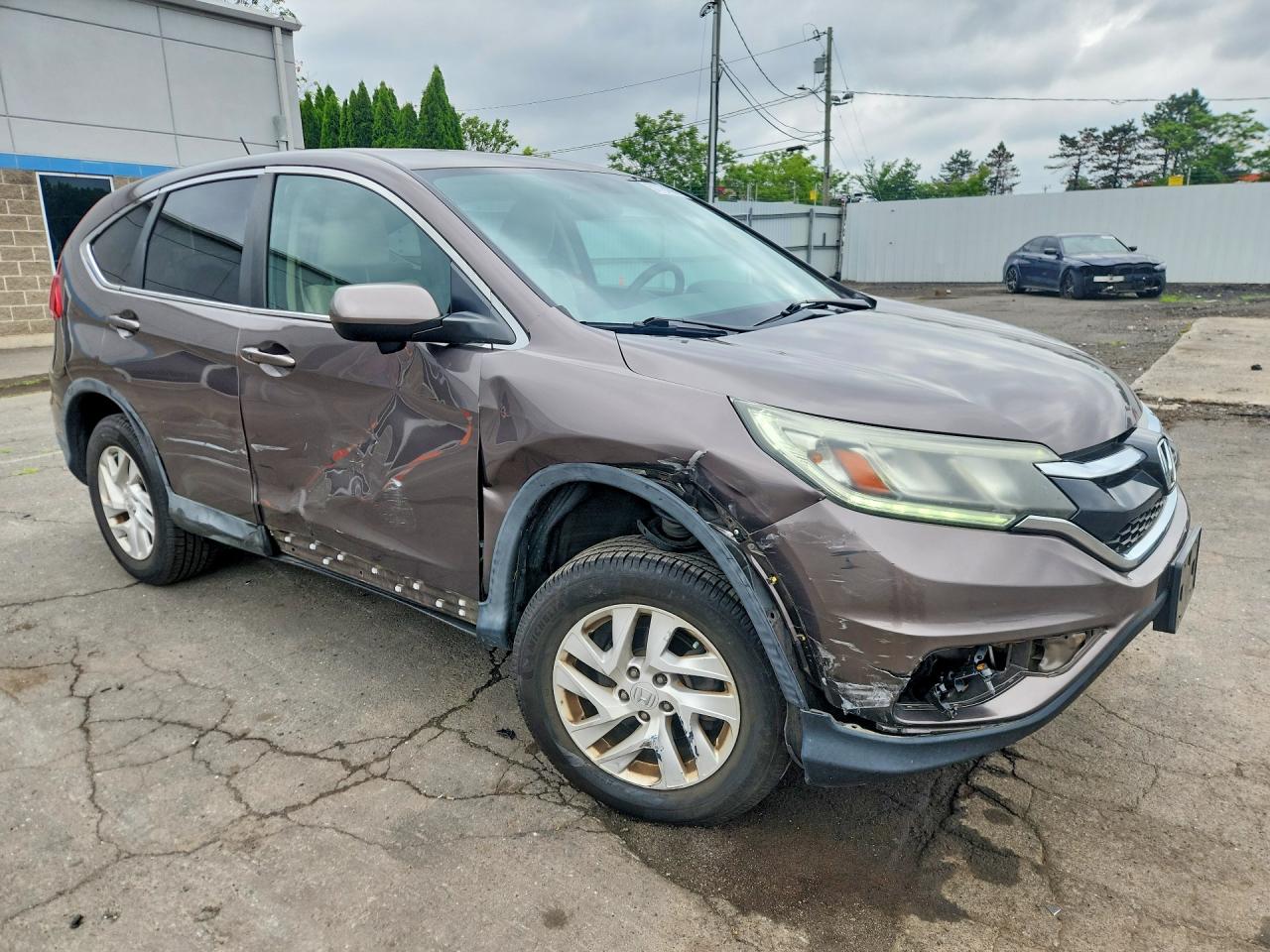 2015 Honda Cr-v Ex Gray vin: 2HKRM4H52FH651502