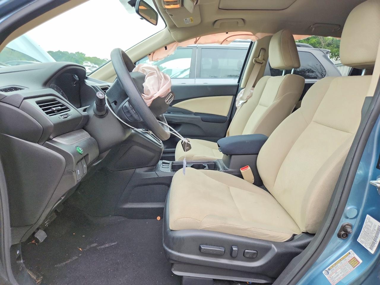2015 Honda Cr-v Ex Blue vin: 2HKRM4H52FH688498
